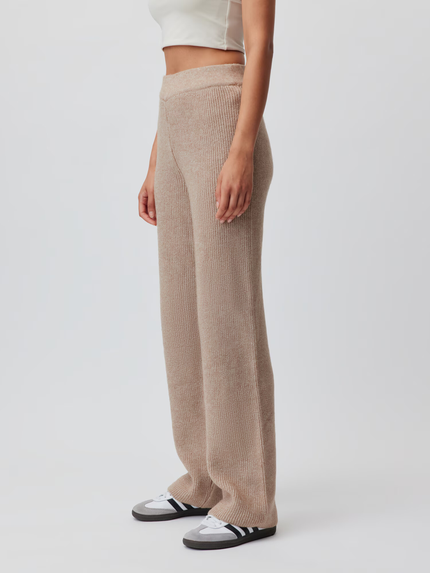 LeGer by Lena Gercke Pantaloni 'Ela' bej deschis - Pled.ro