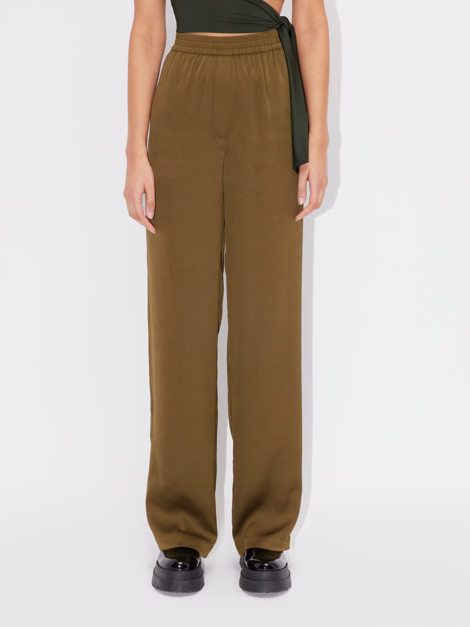 LeGer by Lena Gercke Pantaloni 'Elenya' oliv - Pled.ro