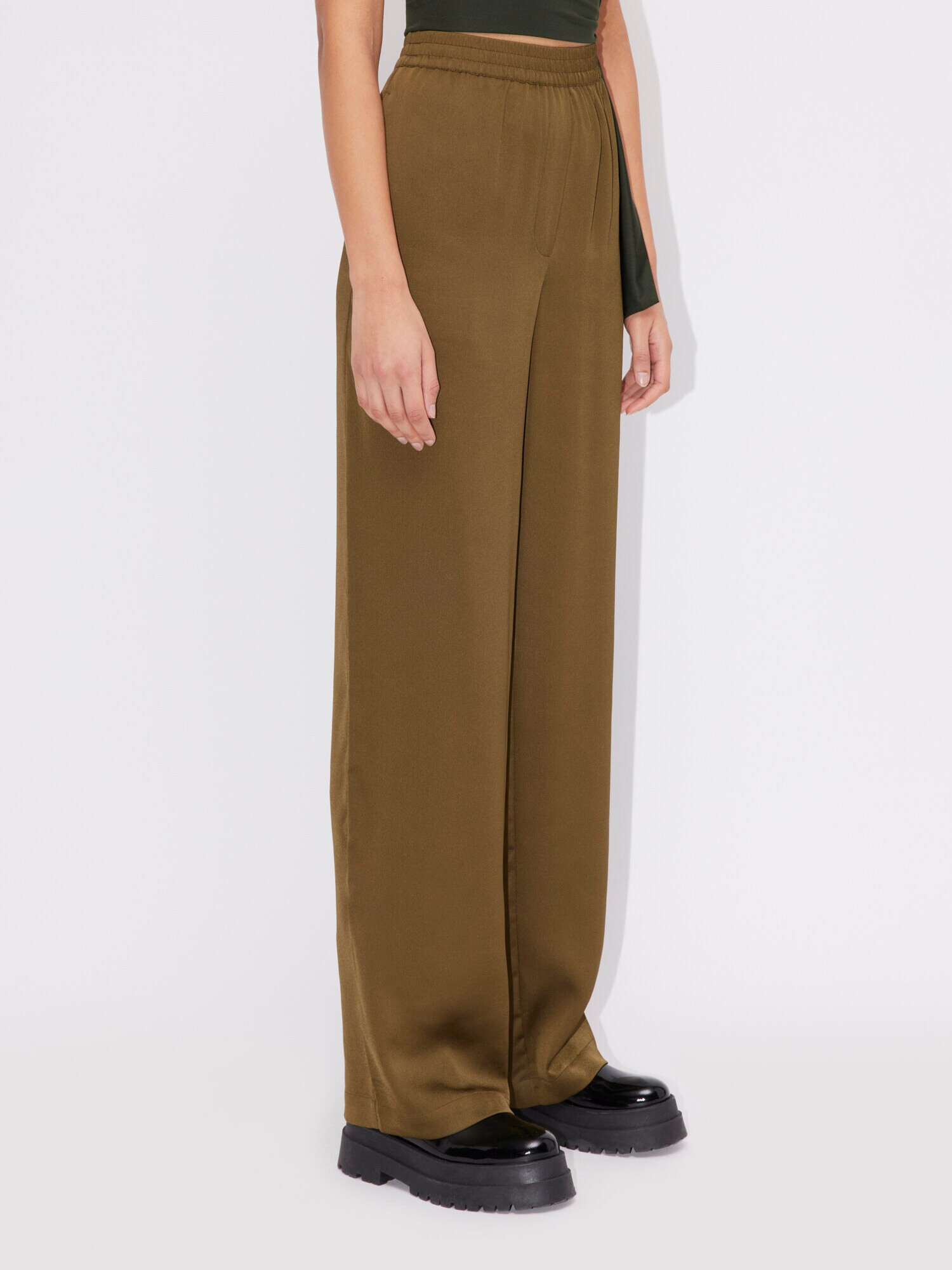 LeGer by Lena Gercke Pantaloni 'Elenya' oliv - Pled.ro