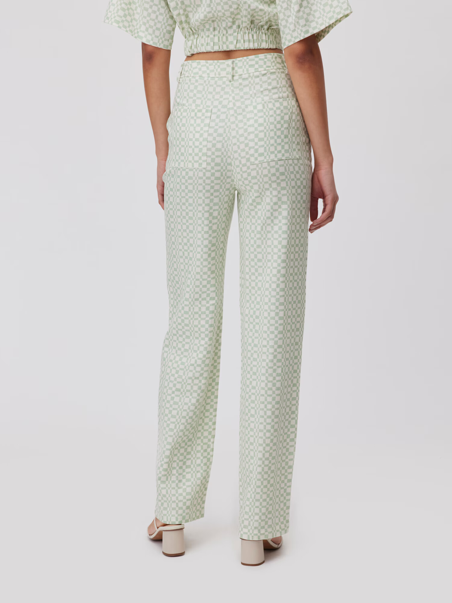 LeGer by Lena Gercke Pantaloni 'Eske Tall' verde pastel - Pled.ro