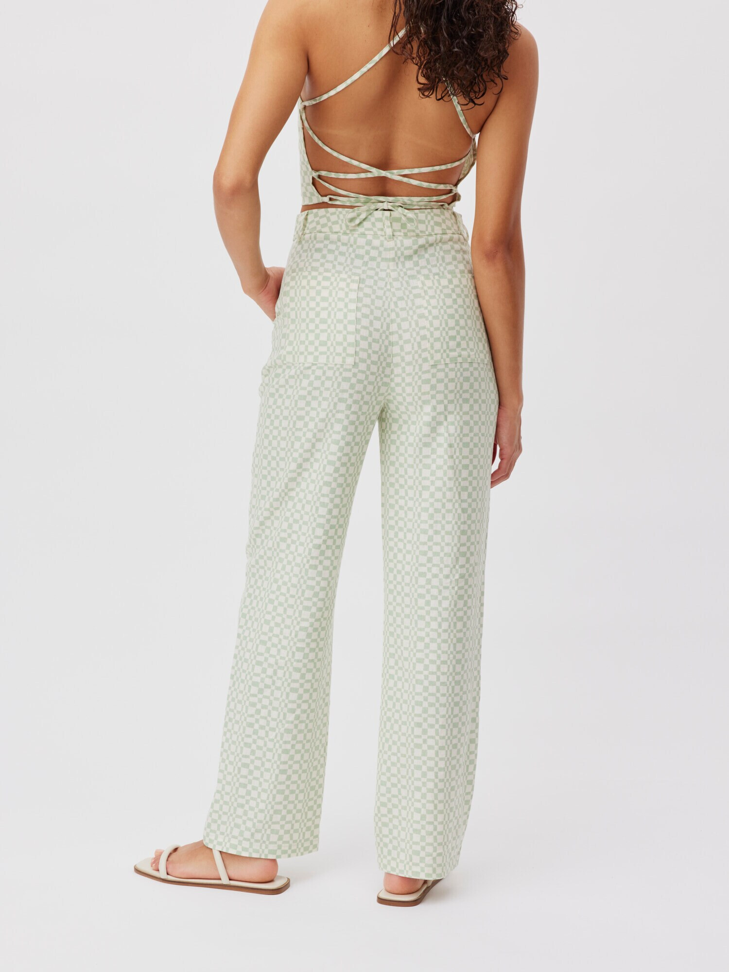 LeGer by Lena Gercke Pantaloni 'Eske' verde pastel - Pled.ro