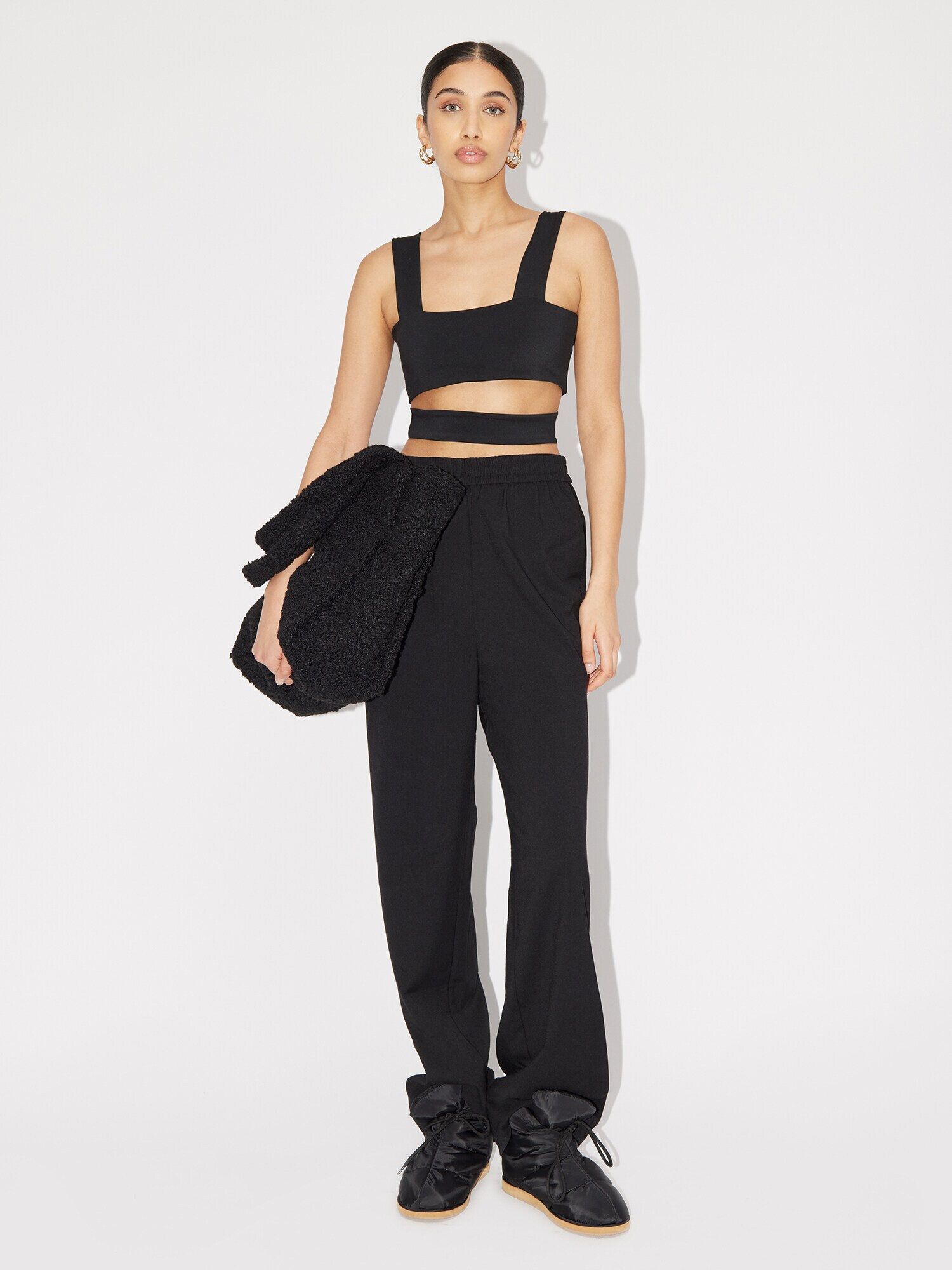 LeGer by Lena Gercke Pantaloni 'Jamie' negru - Pled.ro