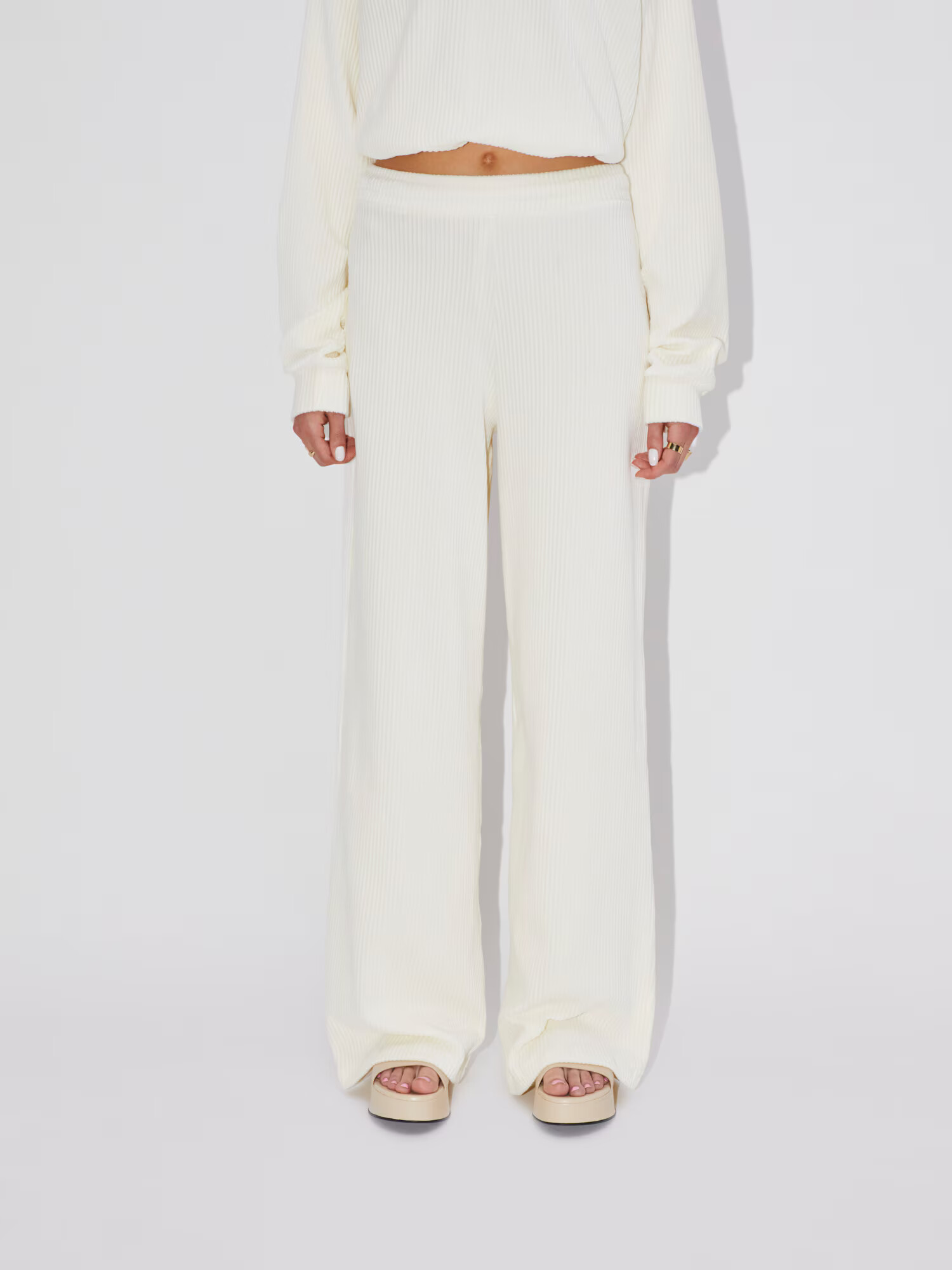 LeGer by Lena Gercke Pantaloni 'Juliette' crem - Pled.ro