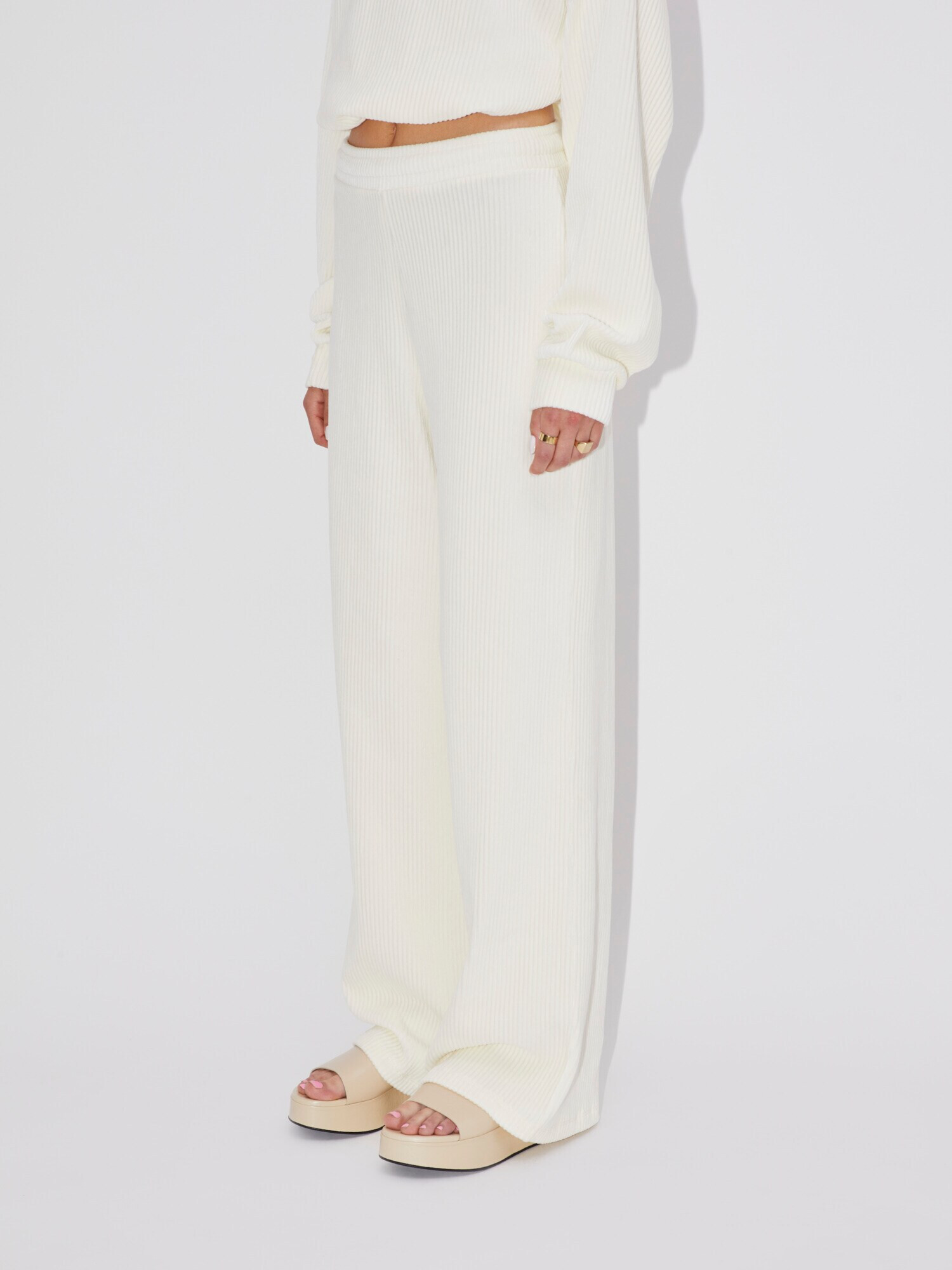 LeGer by Lena Gercke Pantaloni 'Juliette' crem - Pled.ro