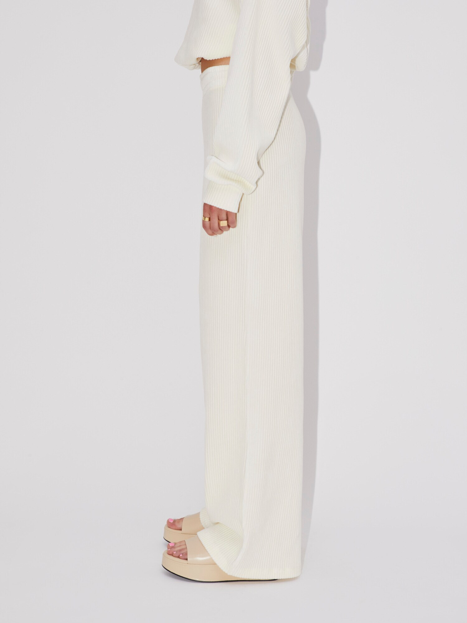 LeGer by Lena Gercke Pantaloni 'Juliette' crem - Pled.ro