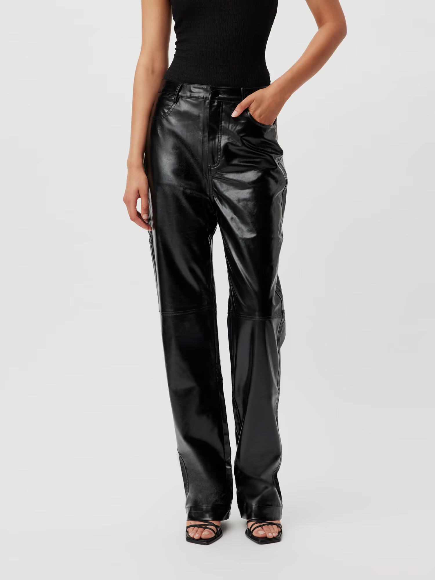 LeGer by Lena Gercke Pantaloni 'Katalin Tall' negru - Pled.ro