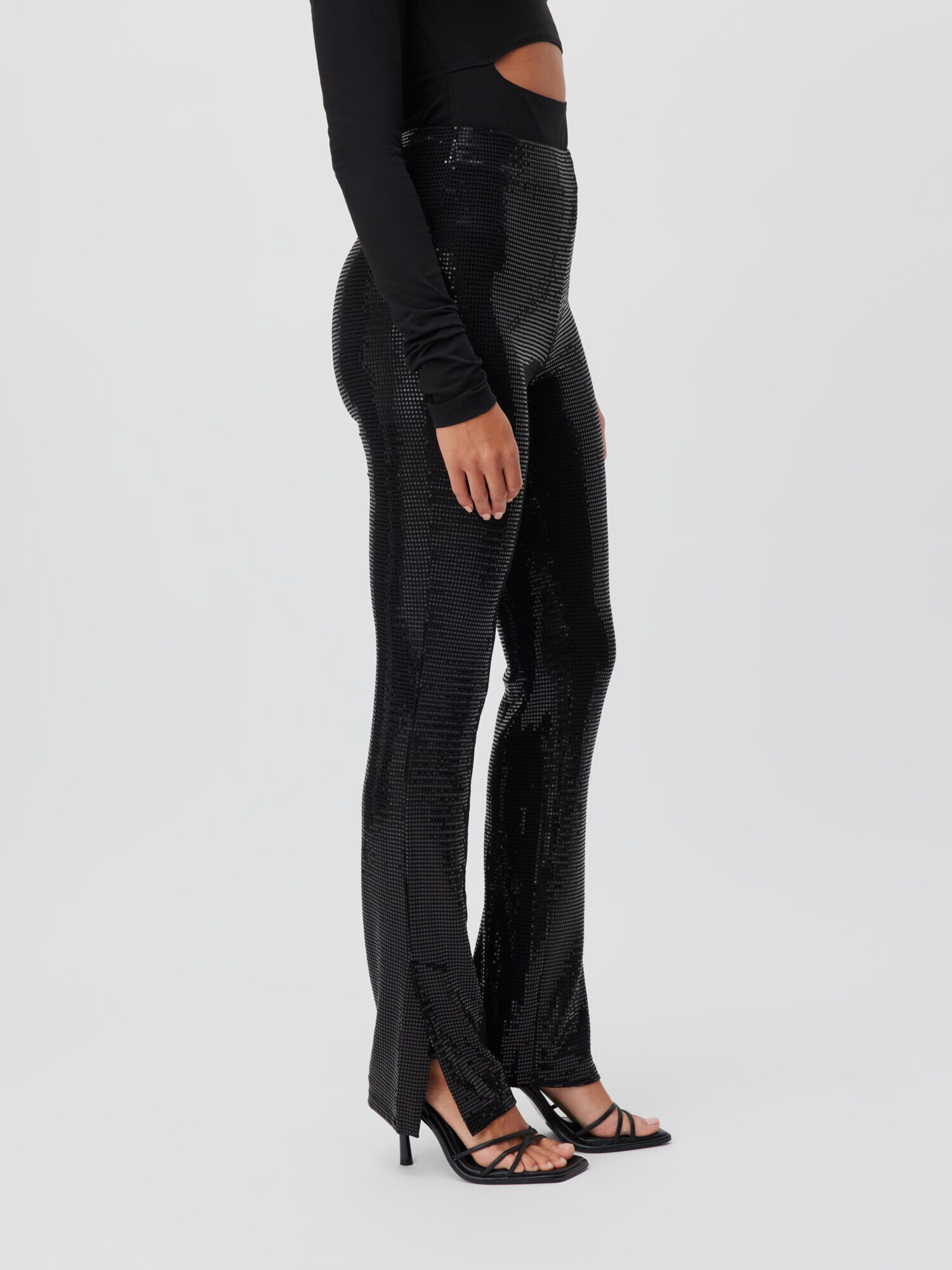 LeGer by Lena Gercke Pantaloni 'Kitty' negru - Pled.ro