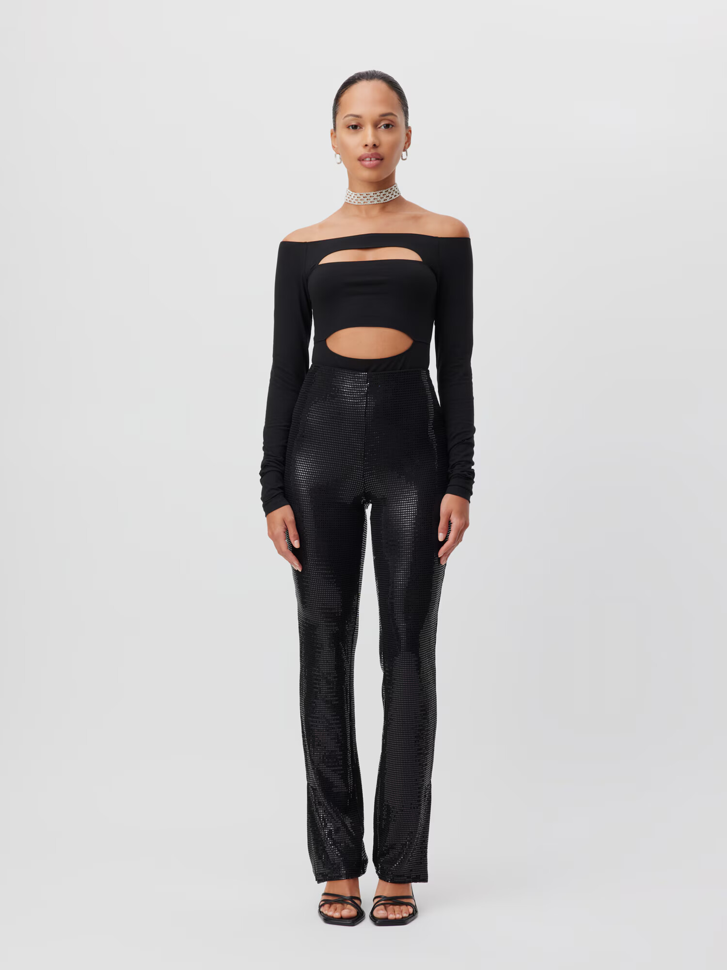 LeGer by Lena Gercke Pantaloni 'Kitty' negru - Pled.ro