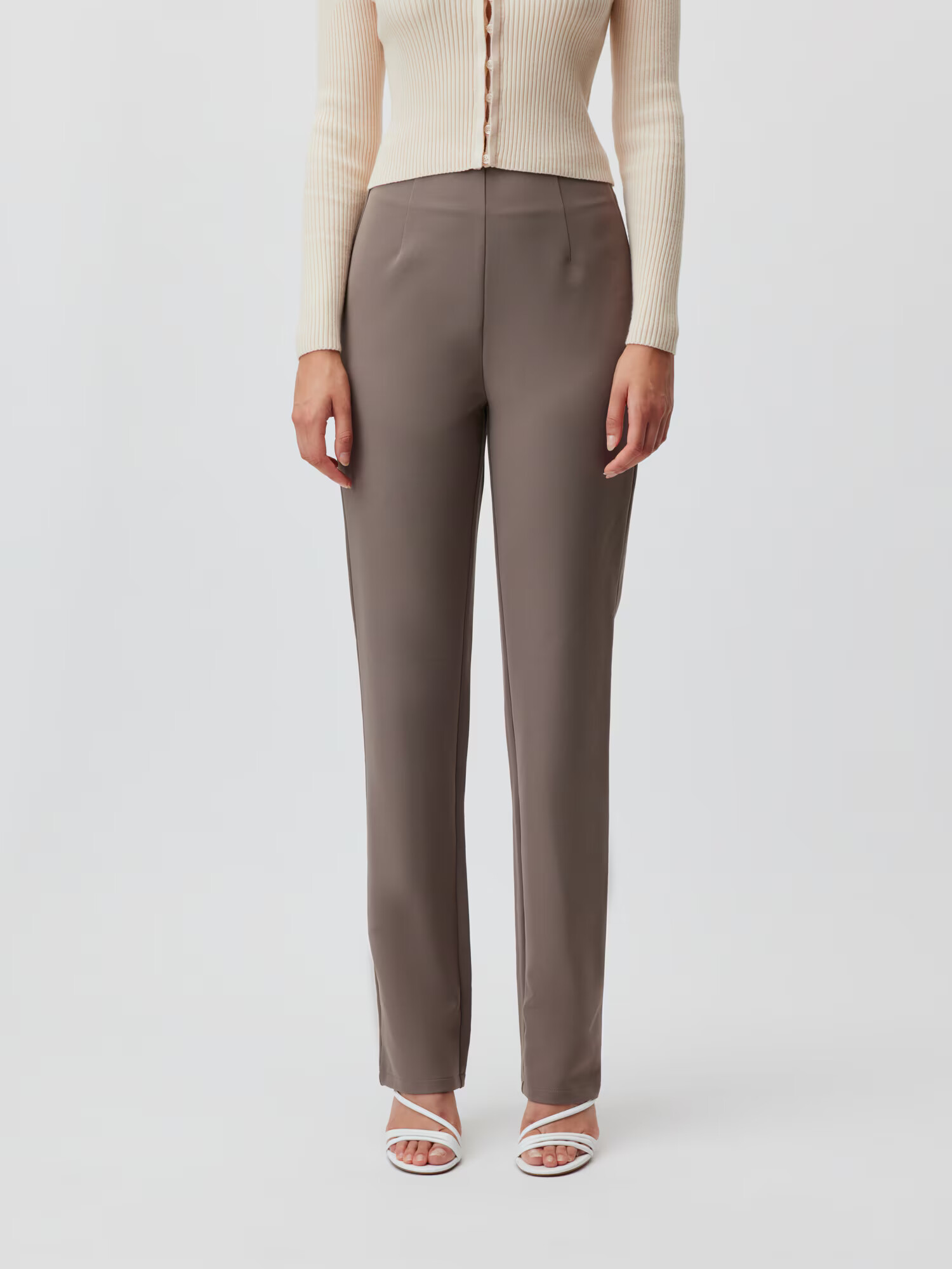 LeGer by Lena Gercke Pantaloni 'Laurentia Tall' sepie - Pled.ro