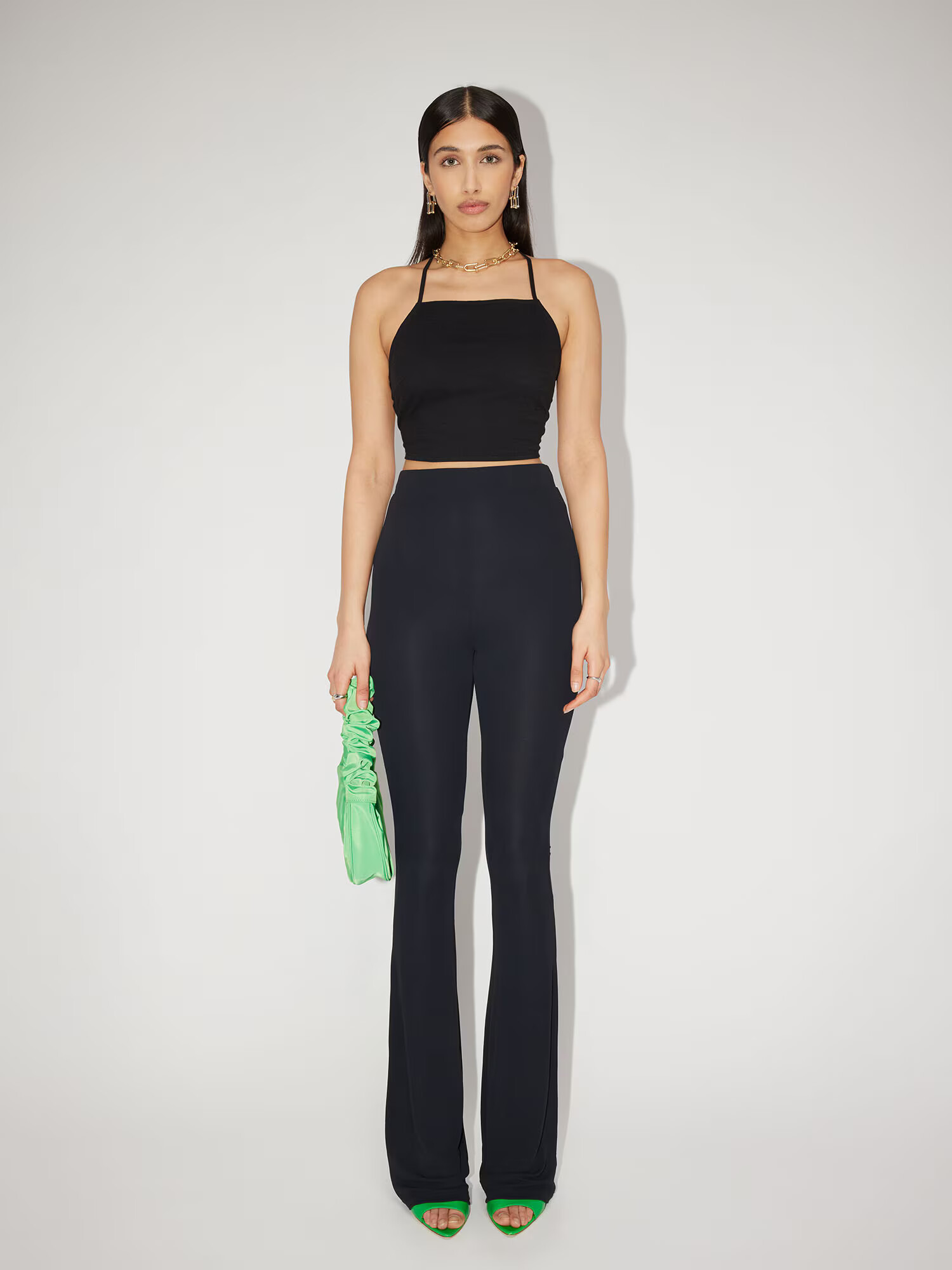 LeGer by Lena Gercke Pantaloni 'Leanne' negru - Pled.ro