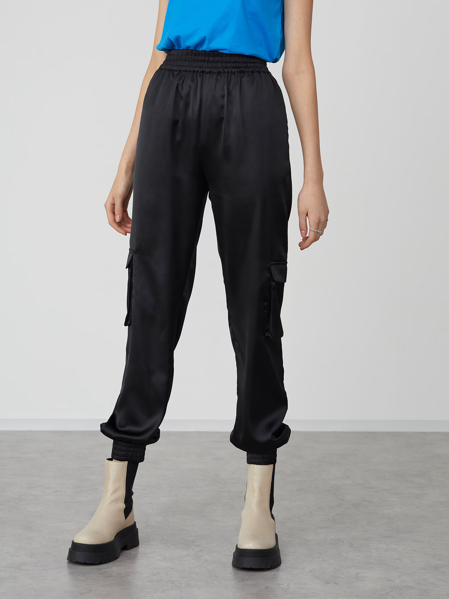 LeGer by Lena Gercke Pantaloni 'Leni' negru - Pled.ro