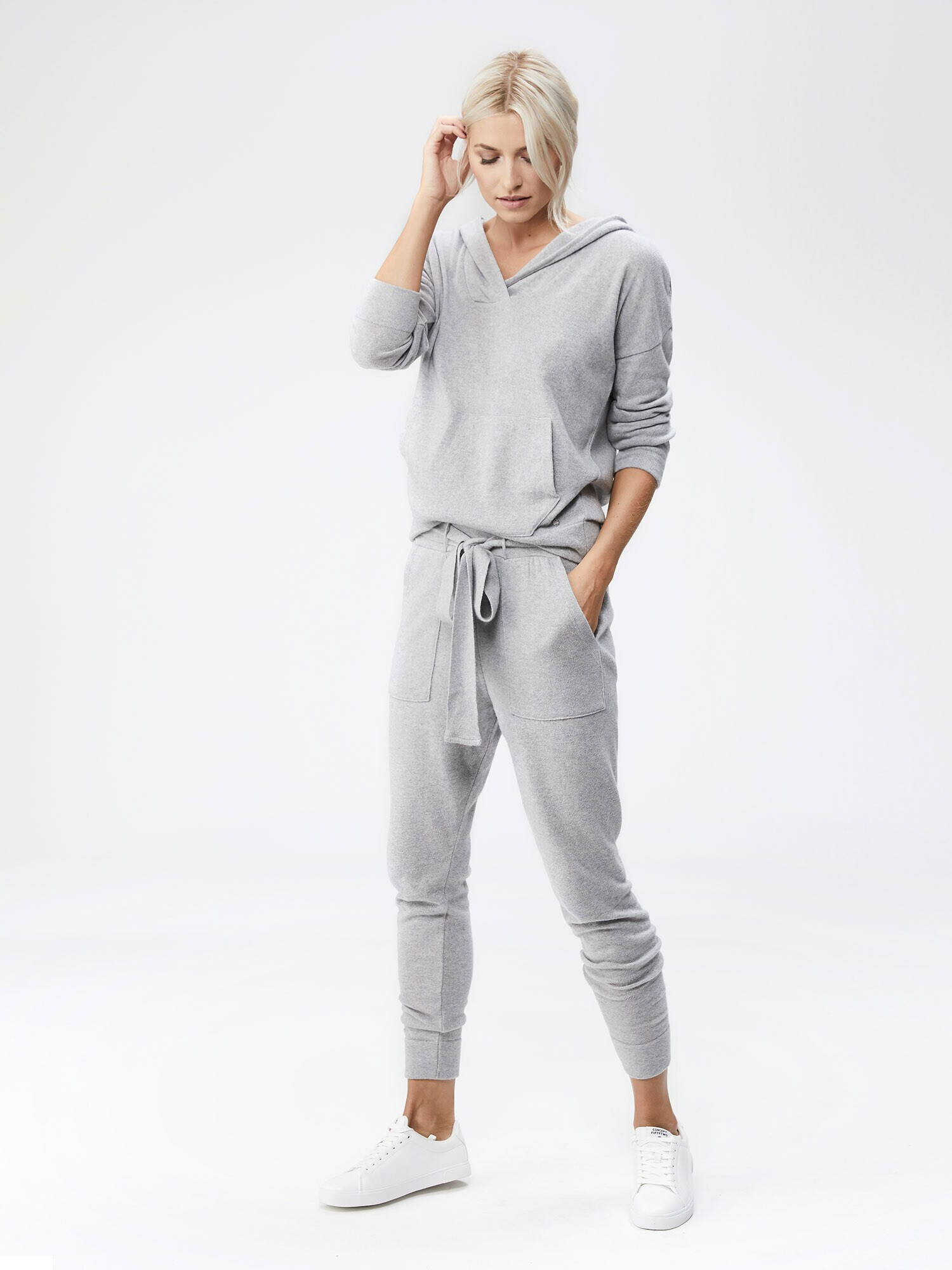 LeGer by Lena Gercke Pantaloni 'Lou' gri - Pled.ro