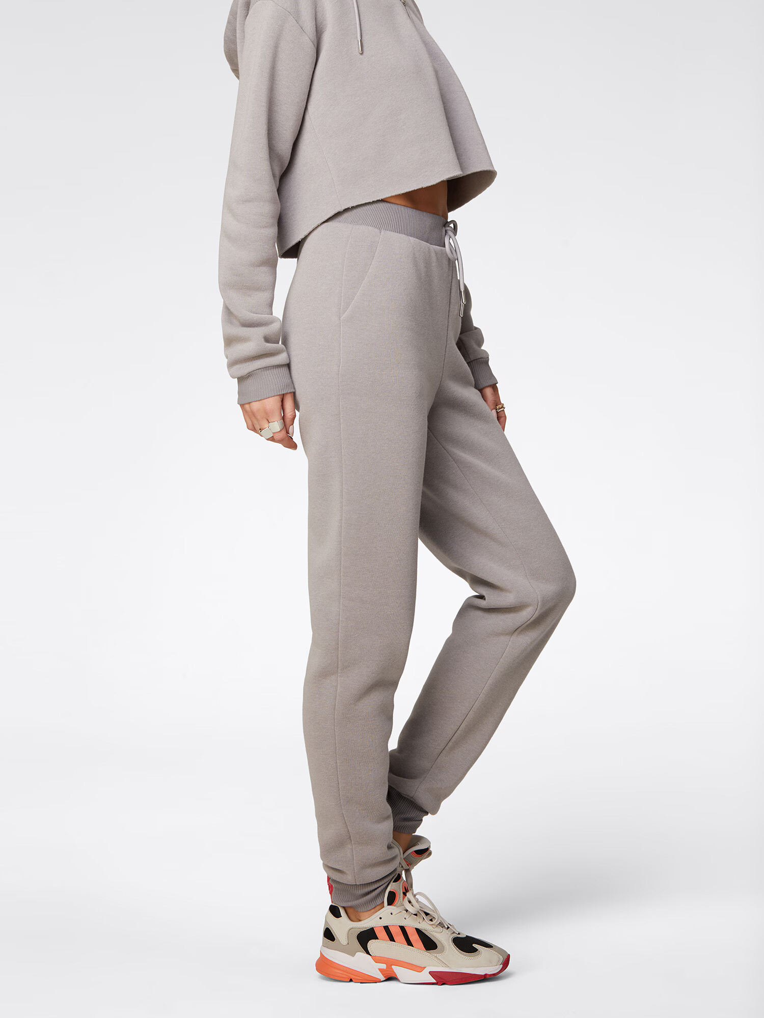 LeGer by Lena Gercke Pantaloni 'Megan' gri - Pled.ro