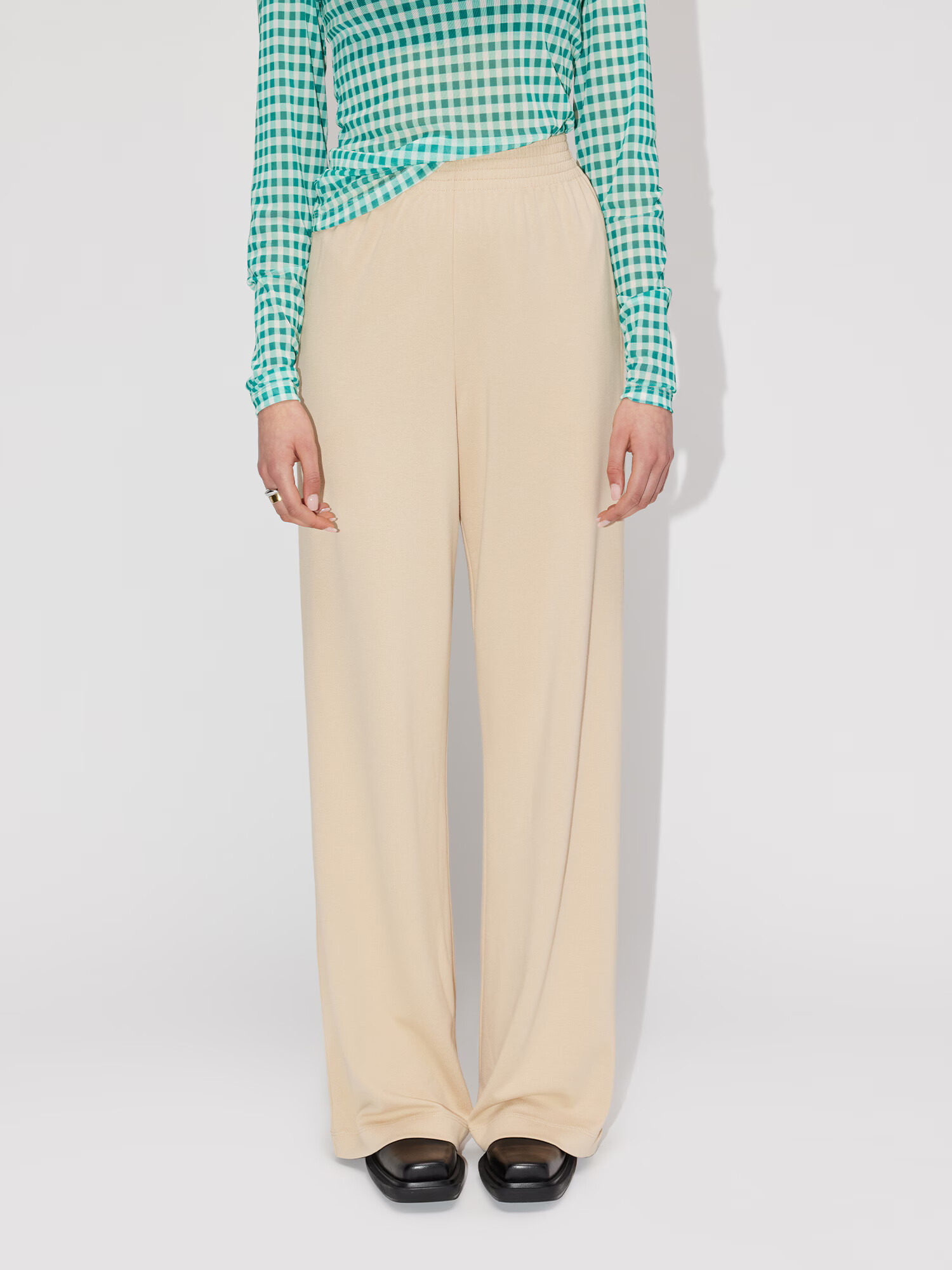 LeGer by Lena Gercke Pantaloni 'Rosalie' bej deschis - Pled.ro