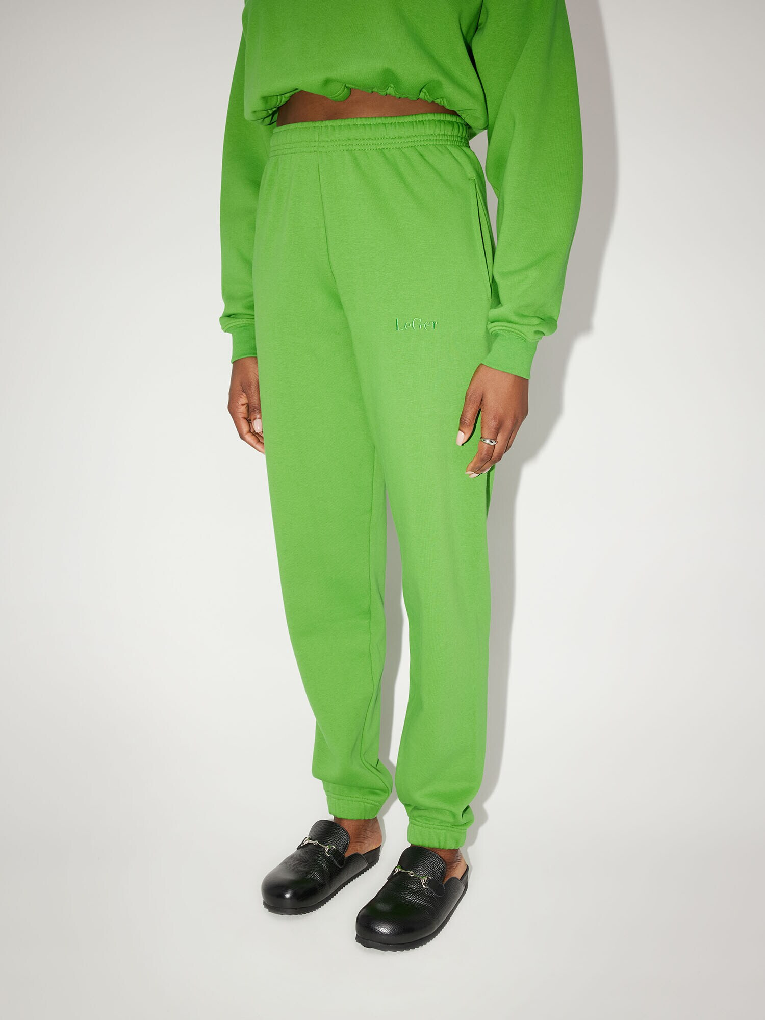 LeGer by Lena Gercke Pantaloni 'Ruby' verde - Pled.ro