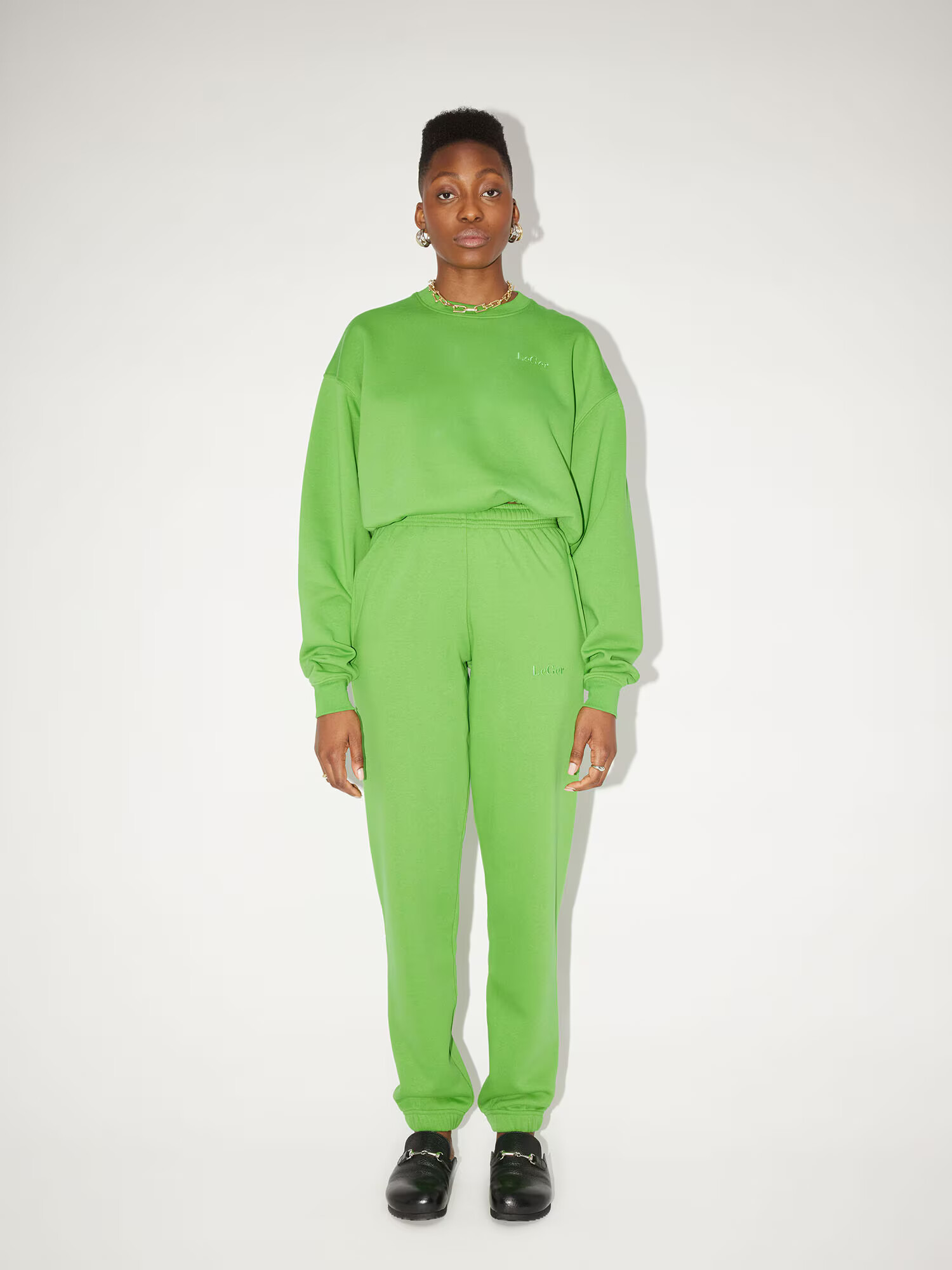 LeGer by Lena Gercke Pantaloni 'Ruby' verde - Pled.ro