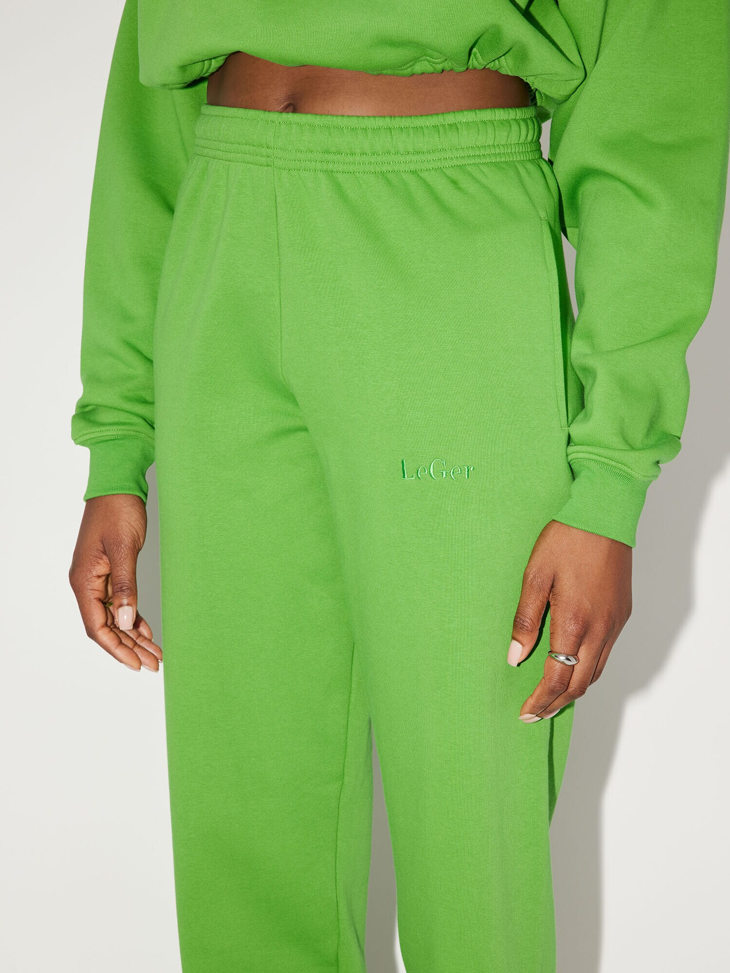 LeGer by Lena Gercke Pantaloni 'Ruby' verde - Pled.ro