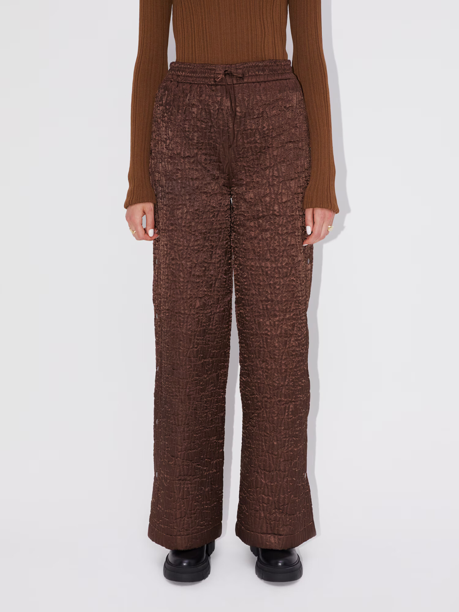 LeGer by Lena Gercke Pantaloni 'SASTRA' maro - Pled.ro