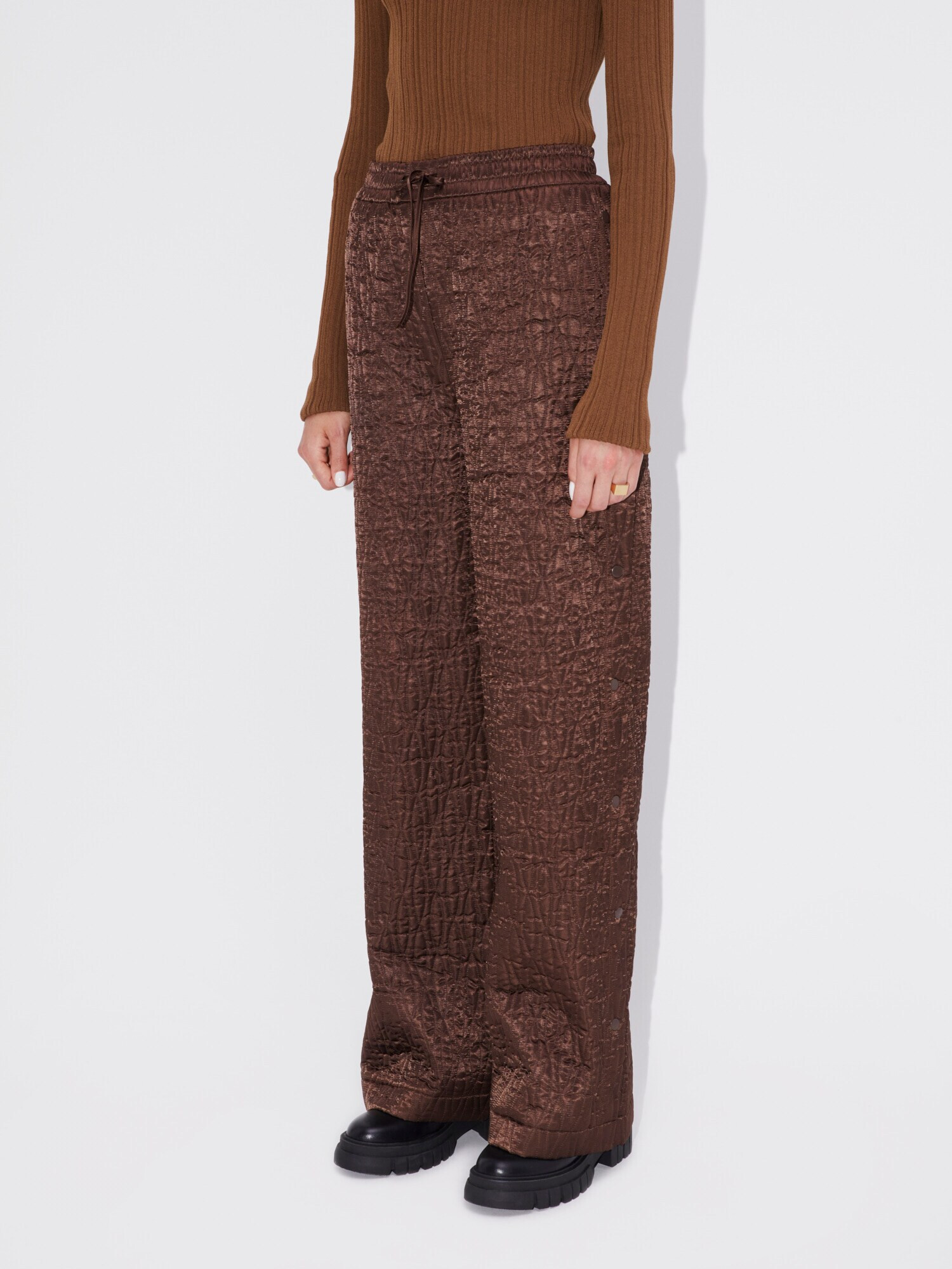 LeGer by Lena Gercke Pantaloni 'SASTRA' maro - Pled.ro