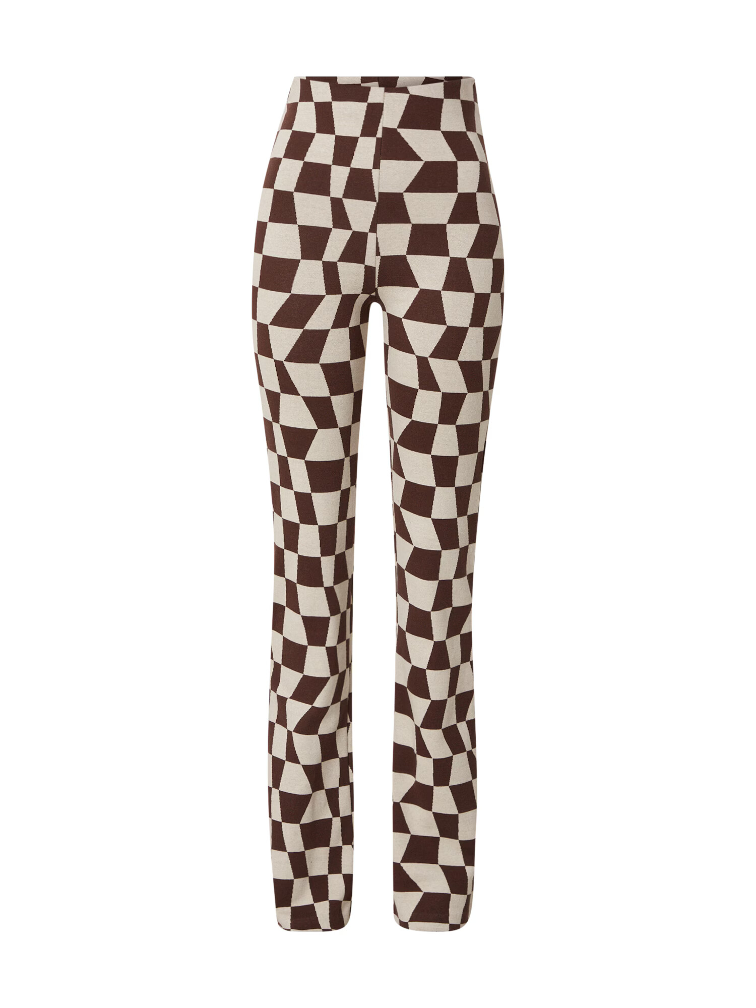 LeGer by Lena Gercke Pantaloni 'Selma' crem / ciocolatiu - Pled.ro