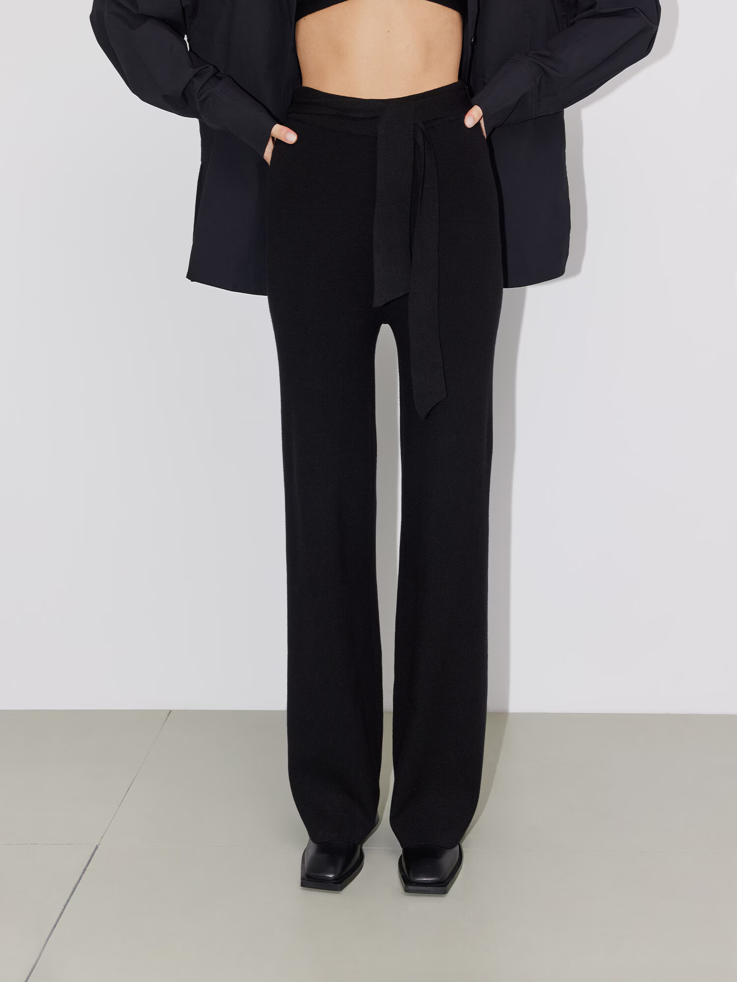 LeGer by Lena Gercke Pantaloni 'Talea' negru - Pled.ro