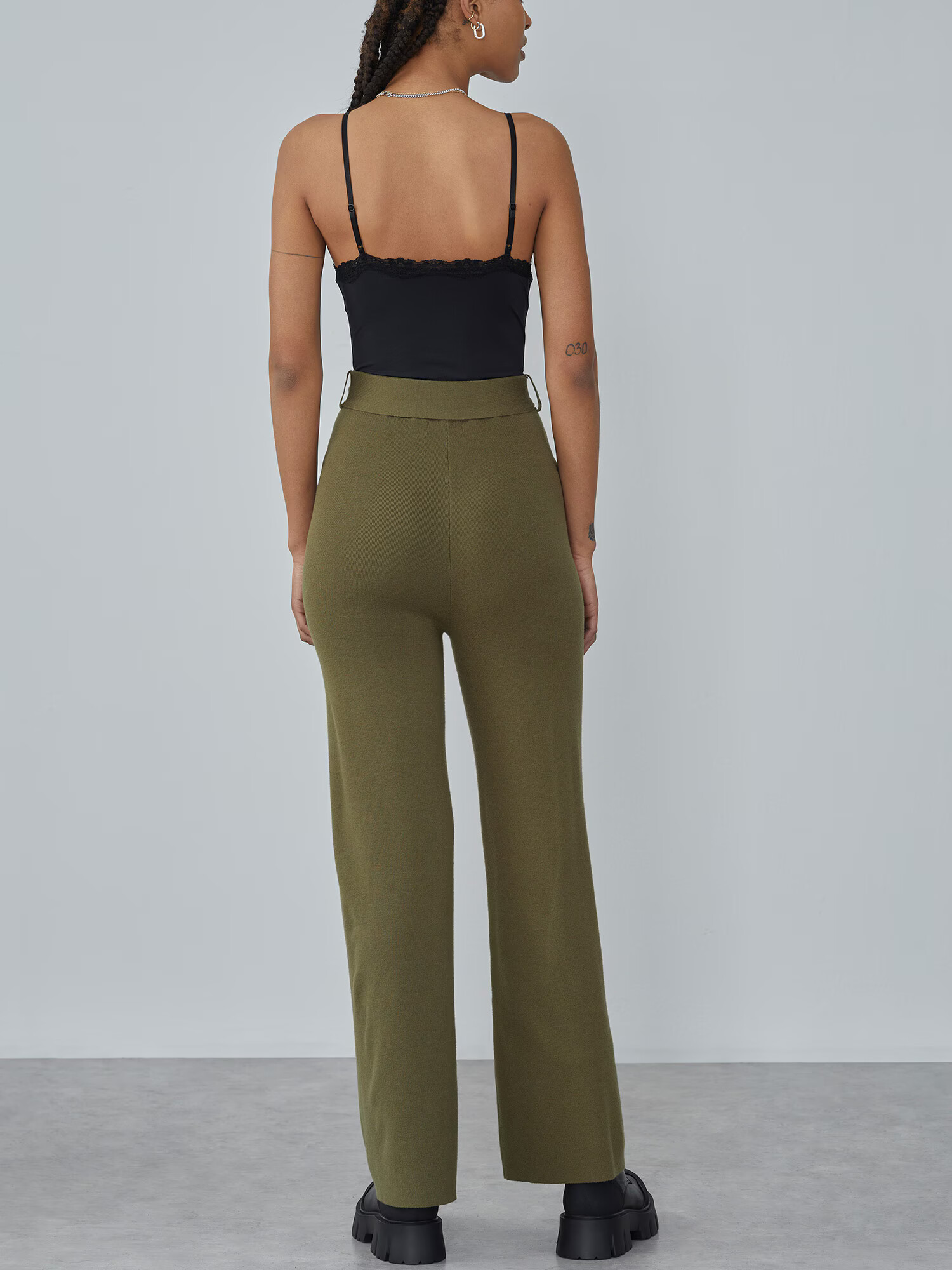 LeGer by Lena Gercke Pantaloni 'Talea' oliv - Pled.ro