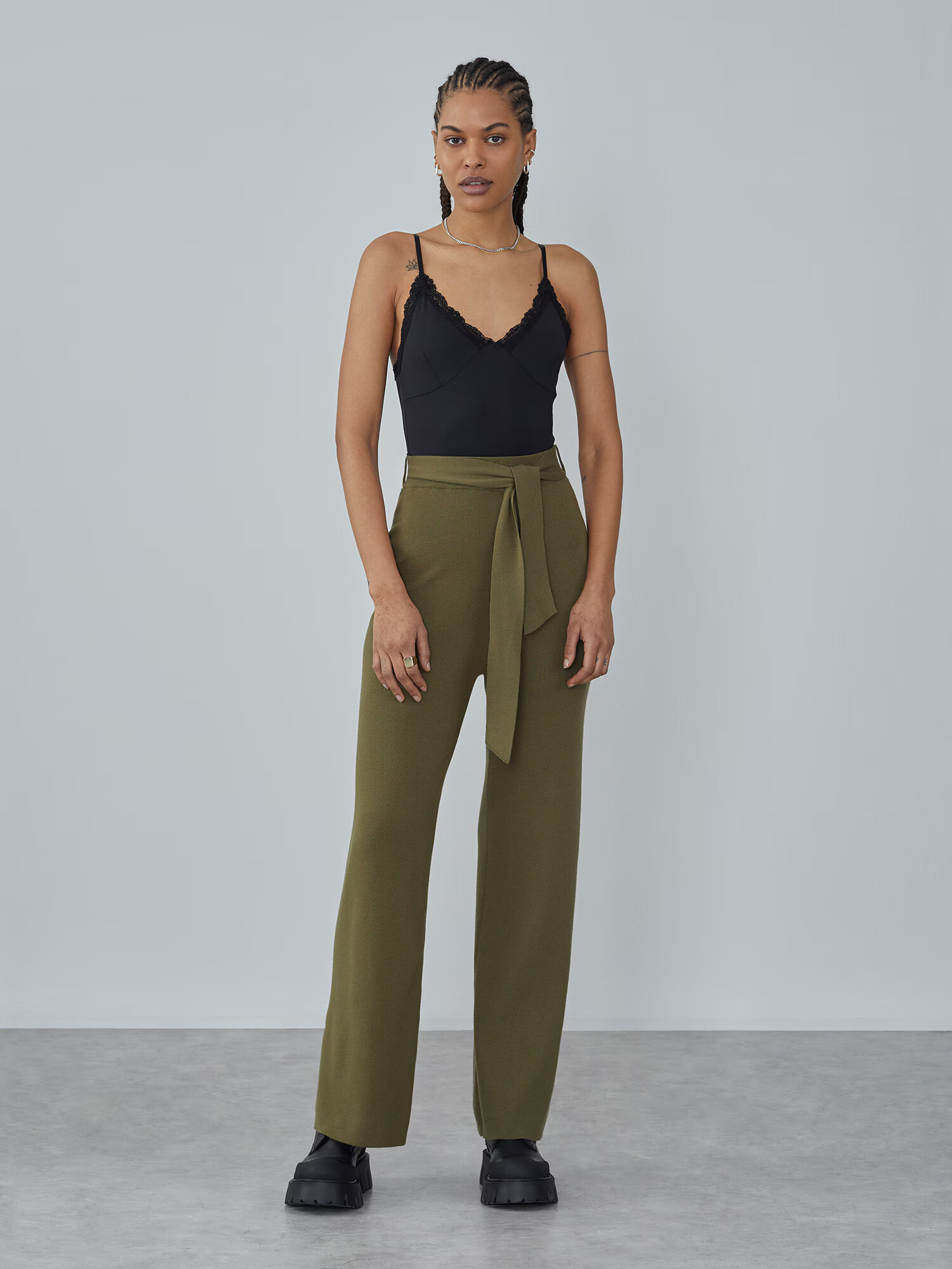 LeGer by Lena Gercke Pantaloni 'Talea' oliv - Pled.ro