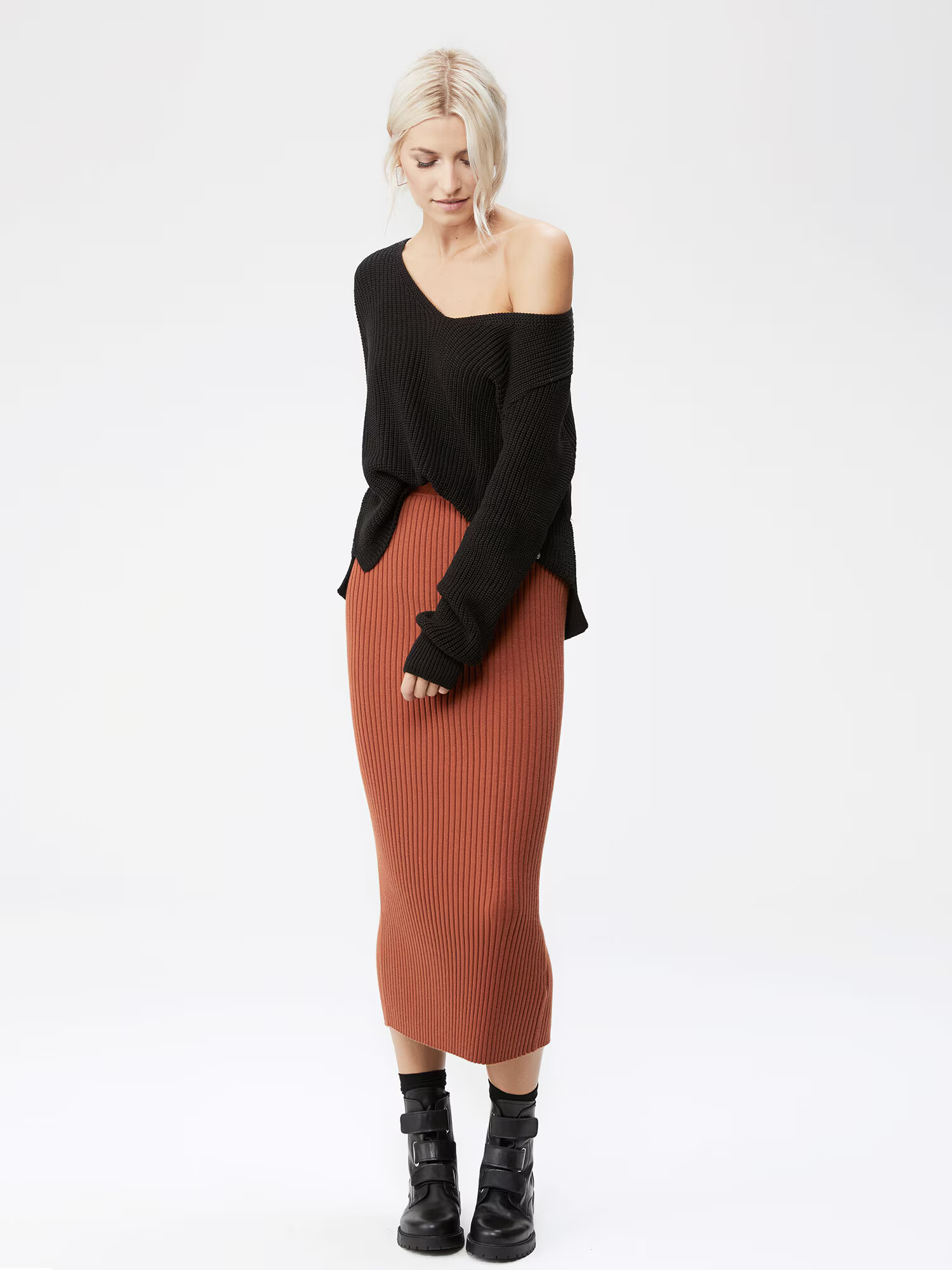 LeGer by Lena Gercke Pulover 'Ella' negru - Pled.ro