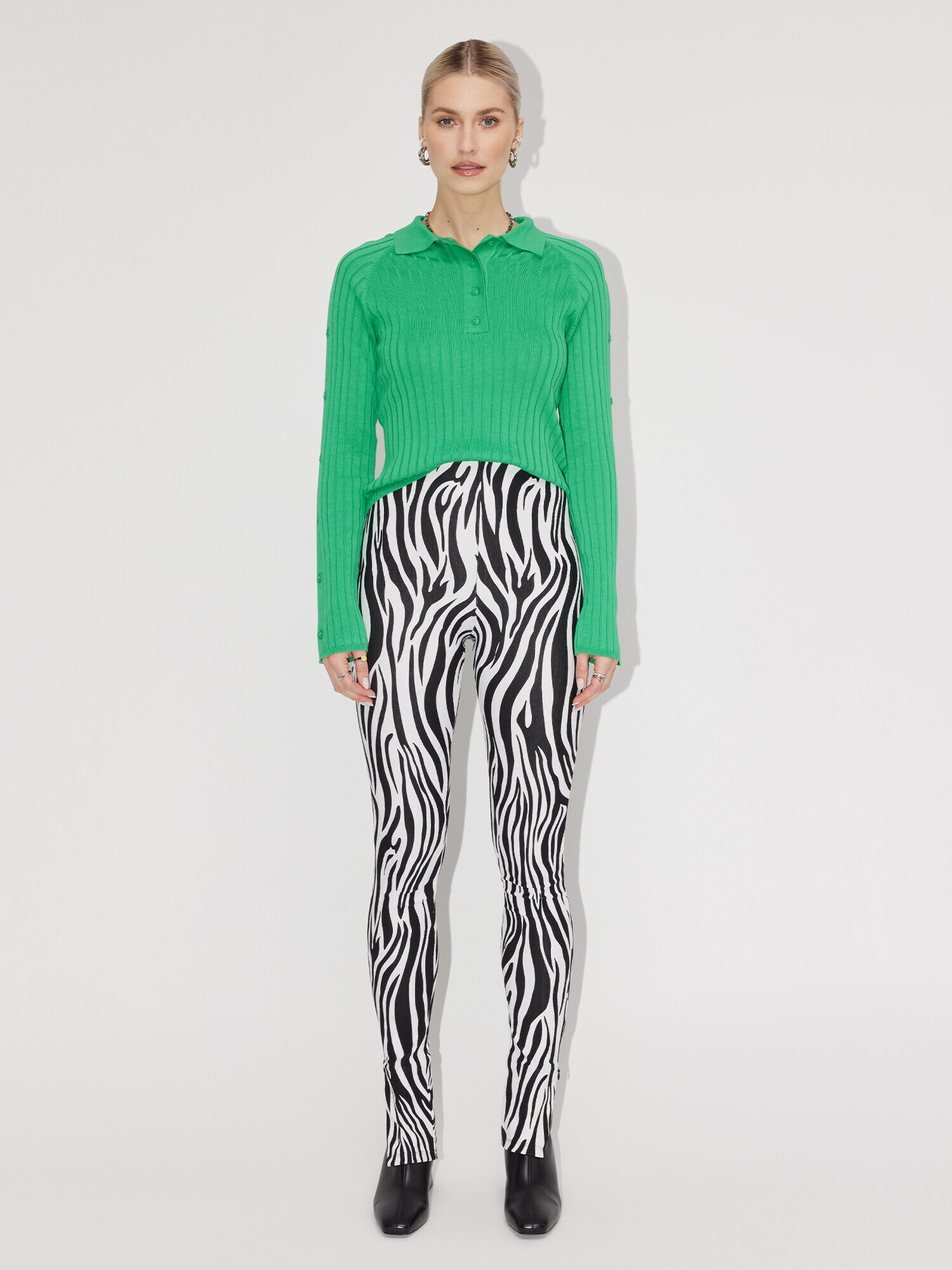 LeGer by Lena Gercke Pulover 'Insa' verde jad - Pled.ro