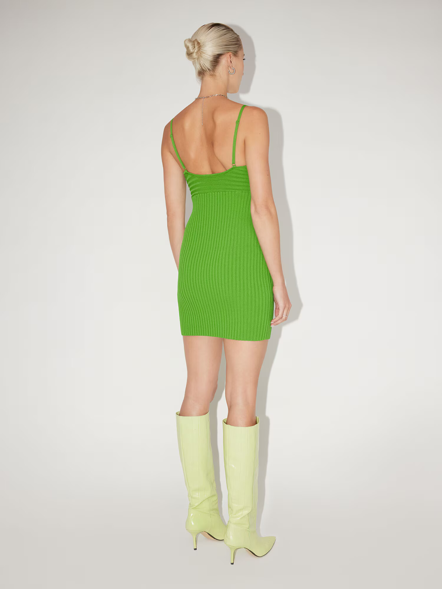 LeGer by Lena Gercke Rochie tricotat 'Arlene' verde - Pled.ro