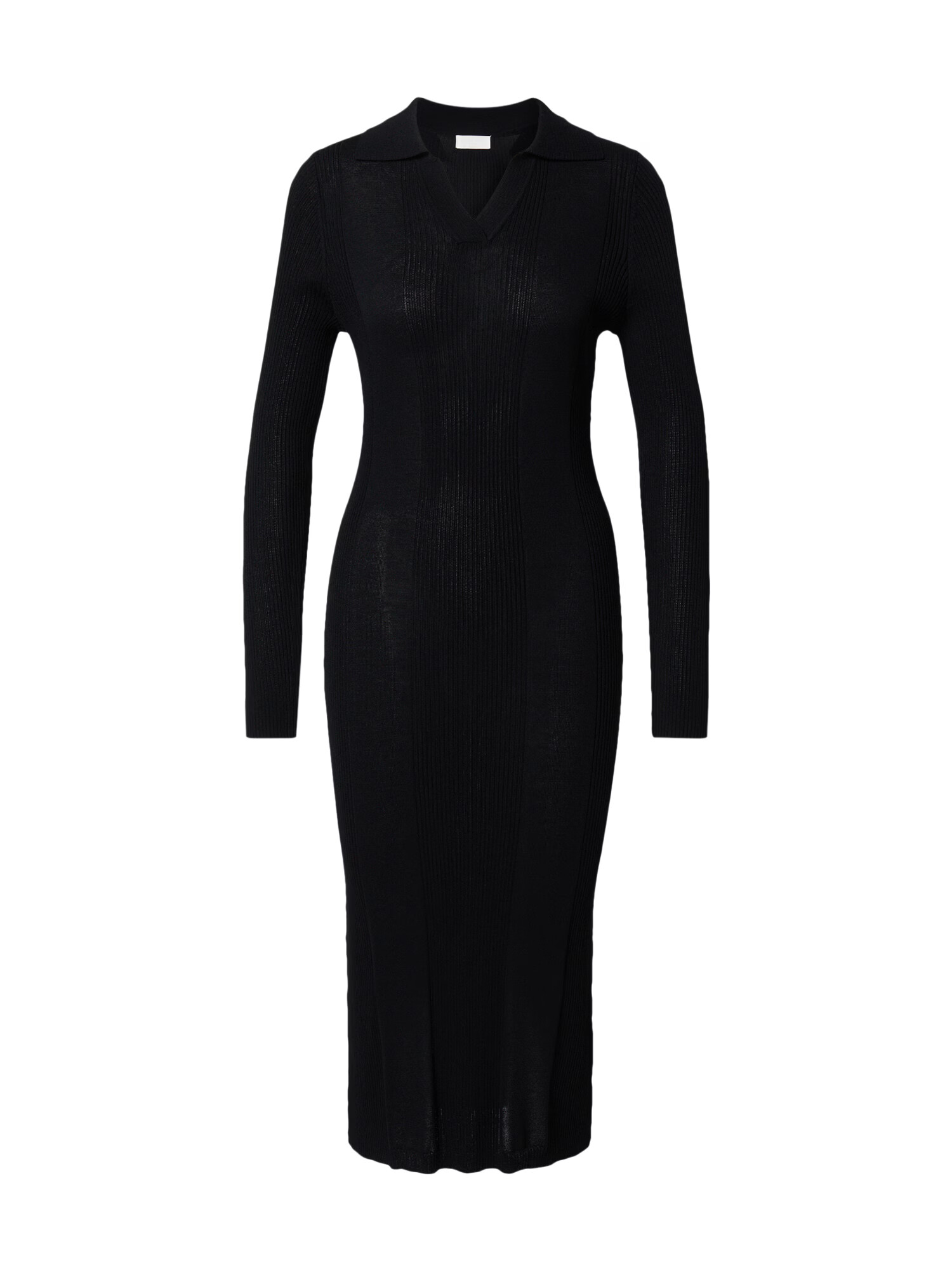 LeGer by Lena Gercke Rochie tricotat 'Juana' negru - Pled.ro