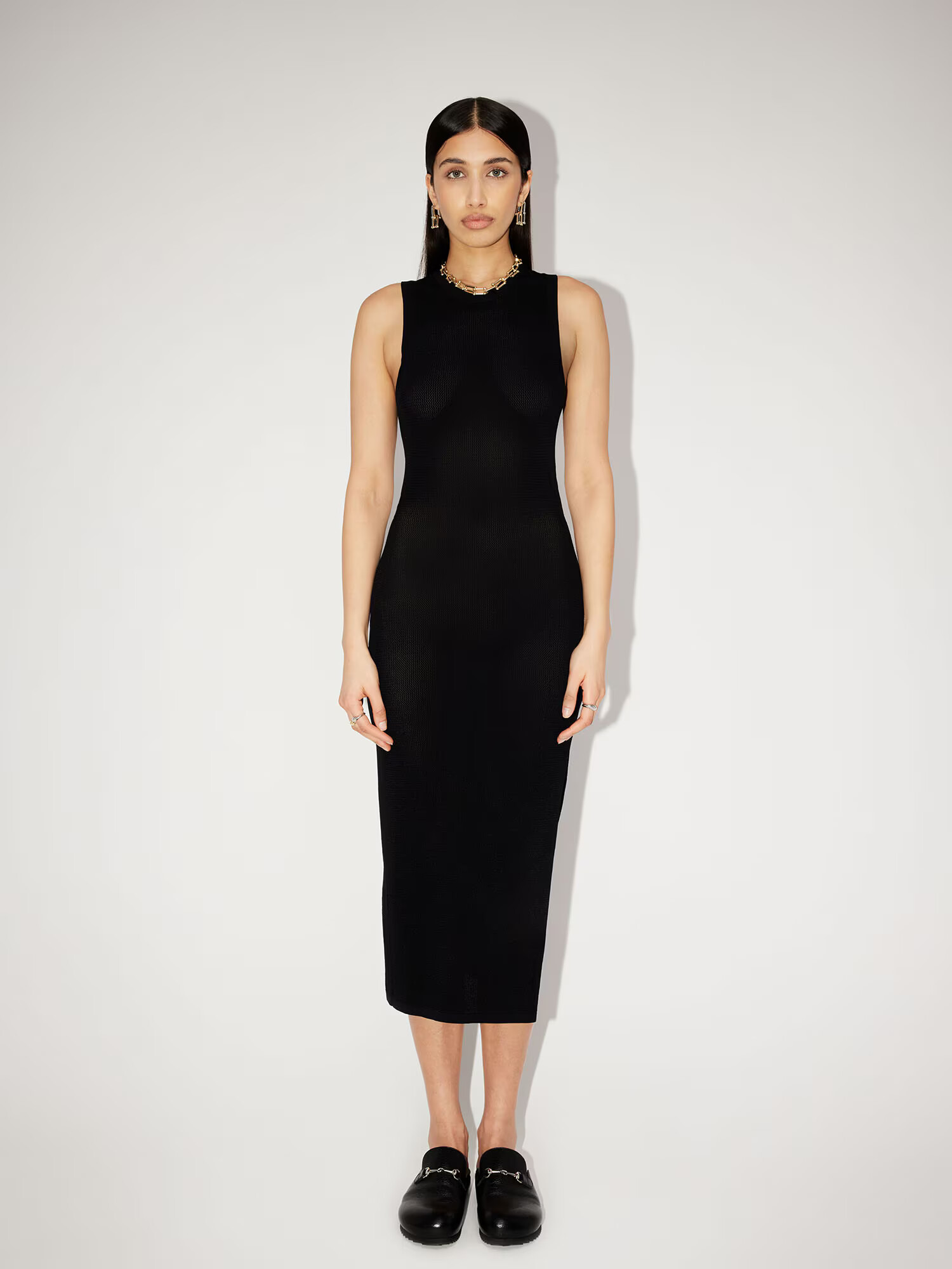 LeGer by Lena Gercke Rochie tricotat 'Maresa' negru - Pled.ro