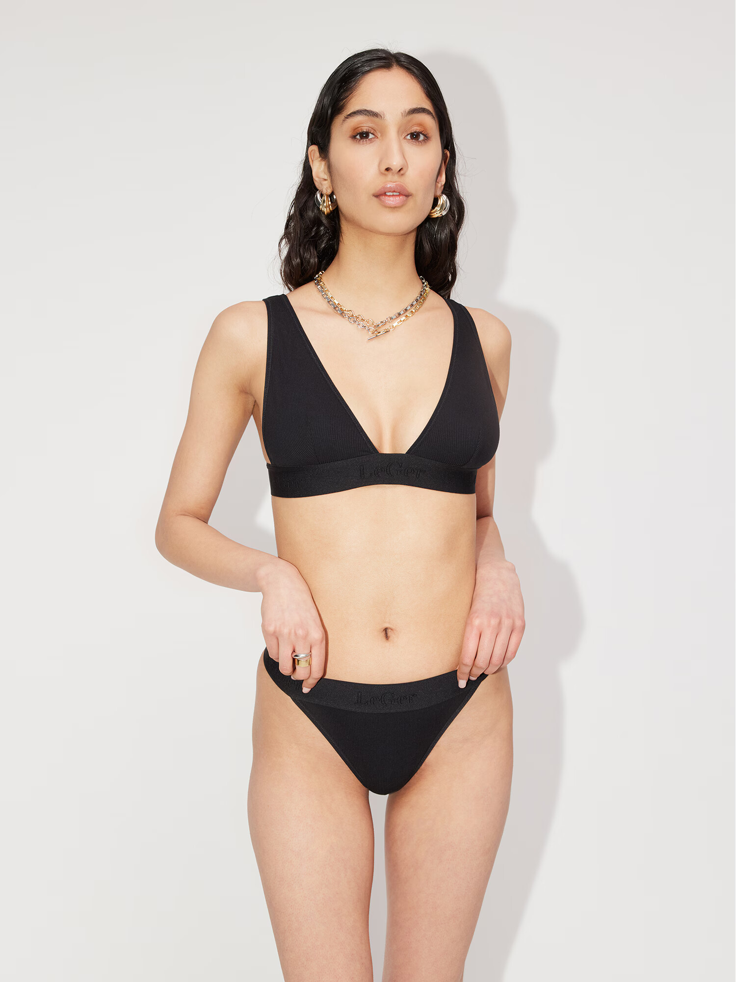 LeGer by Lena Gercke Sutien 'Susanne' negru - Pled.ro