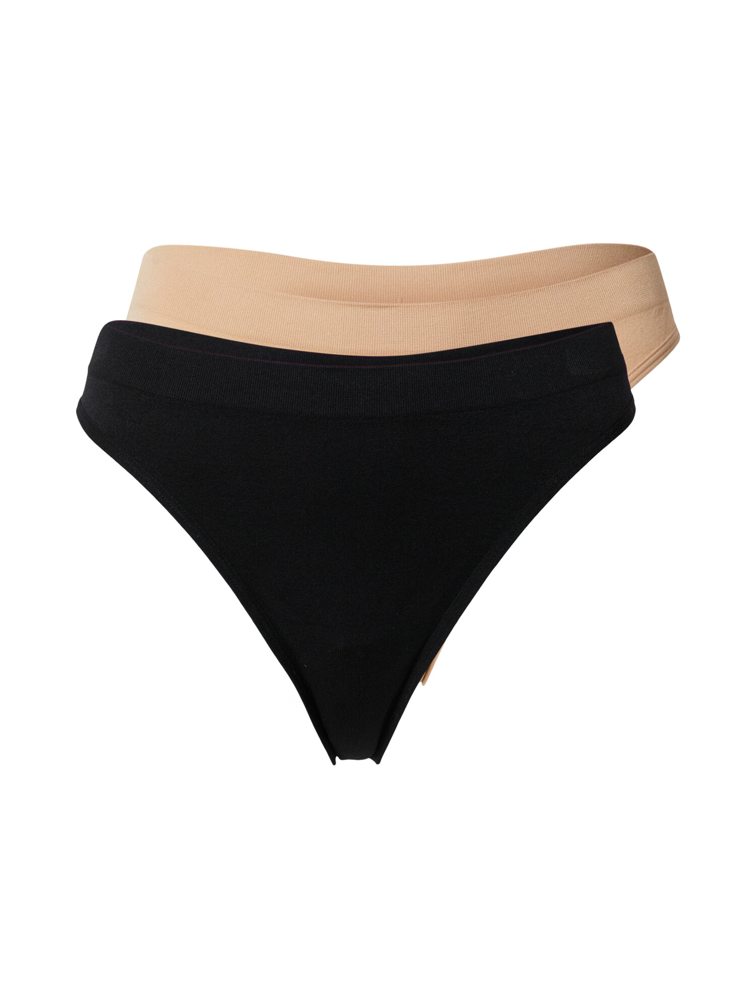 LeGer by Lena Gercke Tanga culoarea pielii / negru - Pled.ro