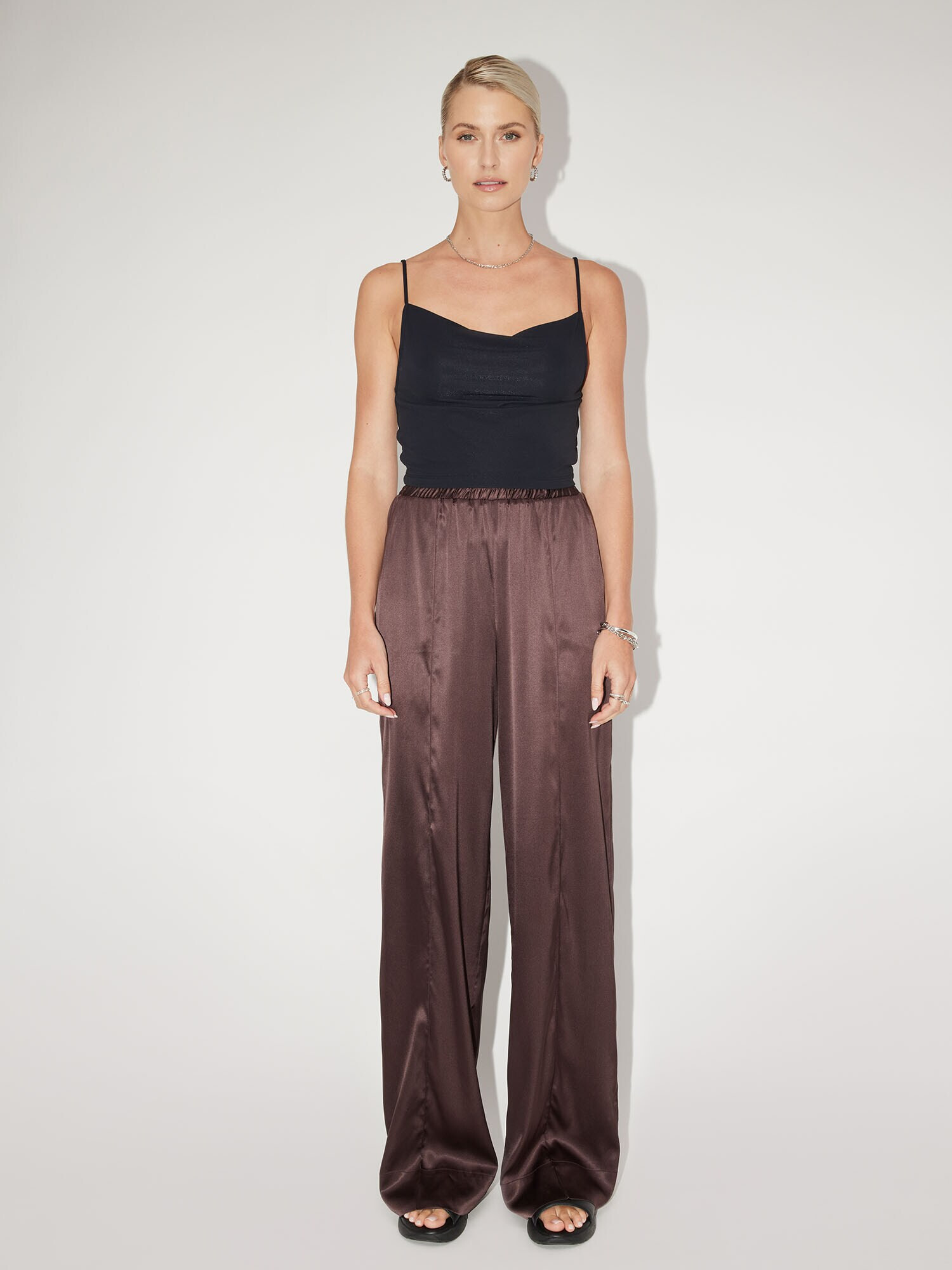 LeGer by Lena Gercke Top 'Fiona' negru - Pled.ro