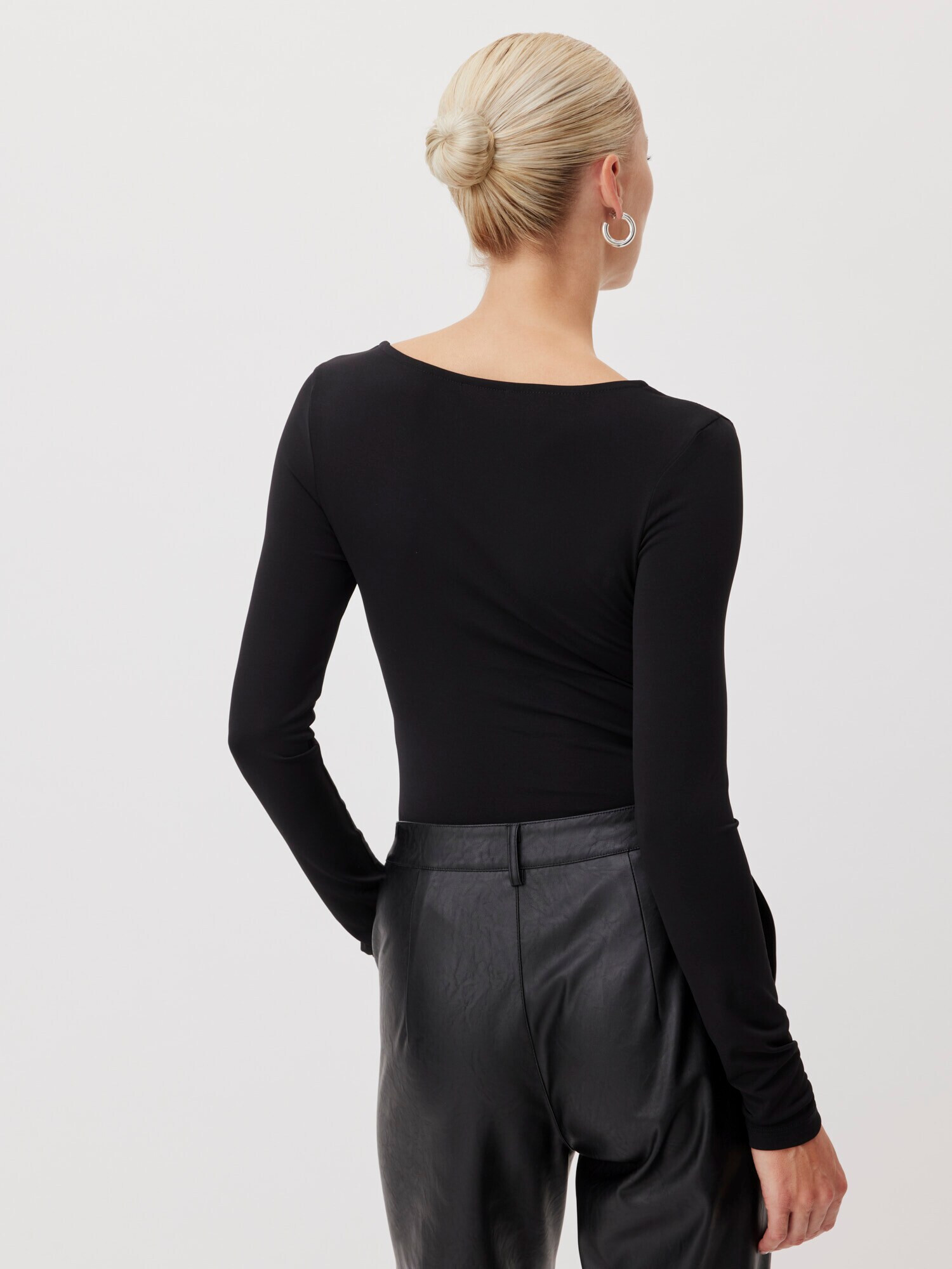 LeGer by Lena Gercke Tricou body 'Line' negru - Pled.ro