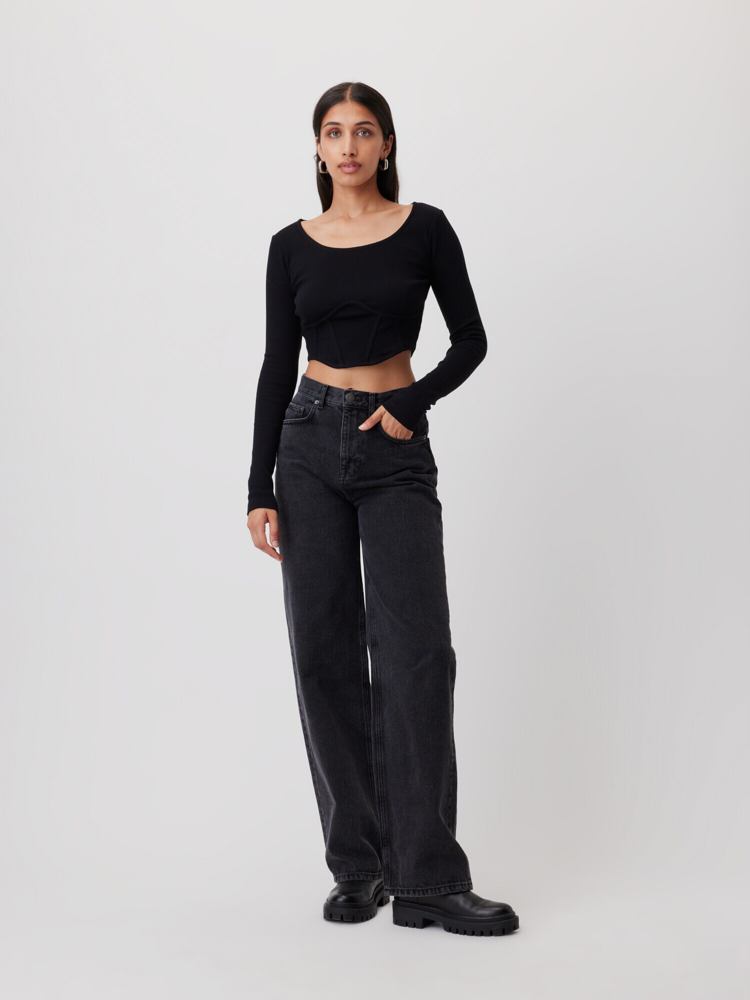 LeGer by Lena Gercke Tricou 'Darleen' negru - Pled.ro