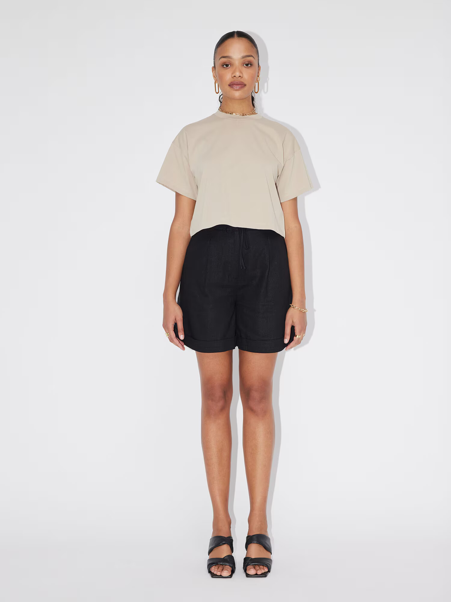 LeGer by Lena Gercke Tricou 'Elisabet' bej - Pled.ro