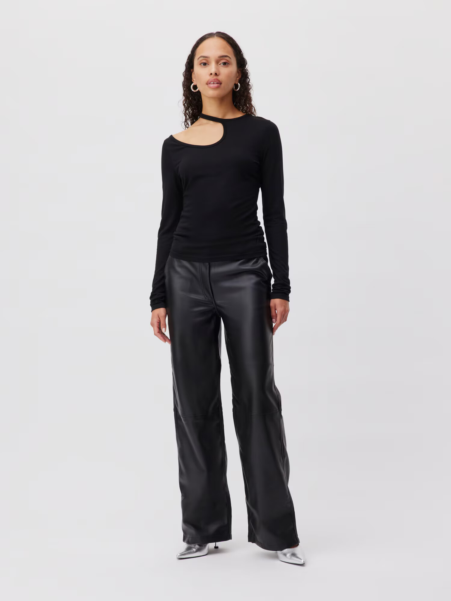 LeGer by Lena Gercke Tricou 'Hendrieke' negru - Pled.ro