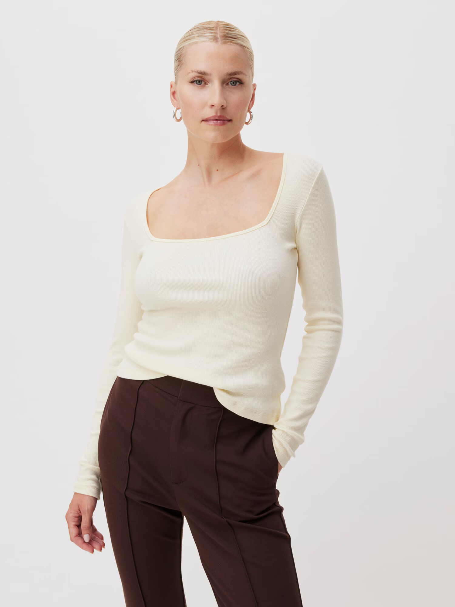 LeGer by Lena Gercke Tricou 'Isabell' crem - Pled.ro