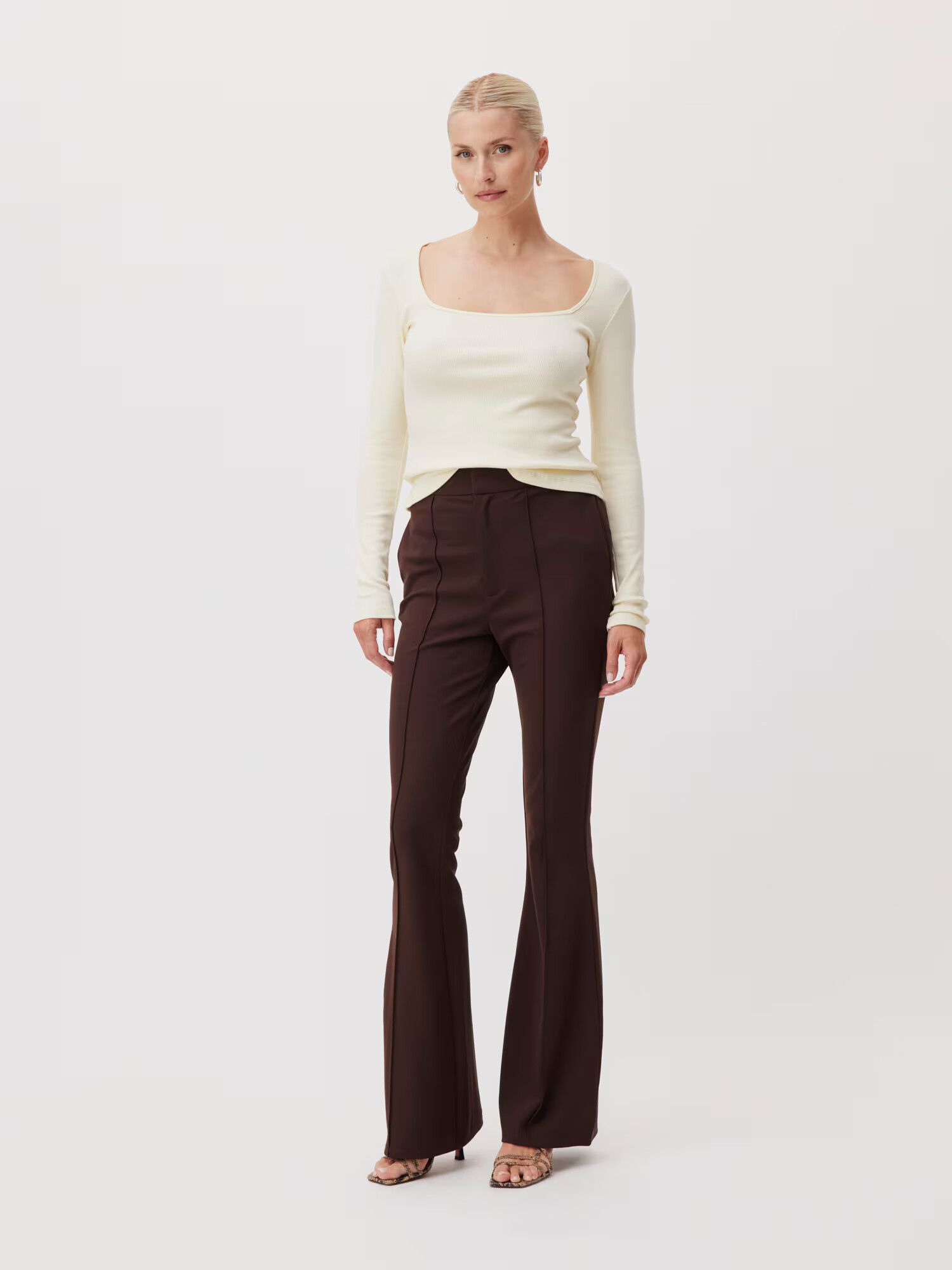 LeGer by Lena Gercke Tricou 'Isabell' crem - Pled.ro