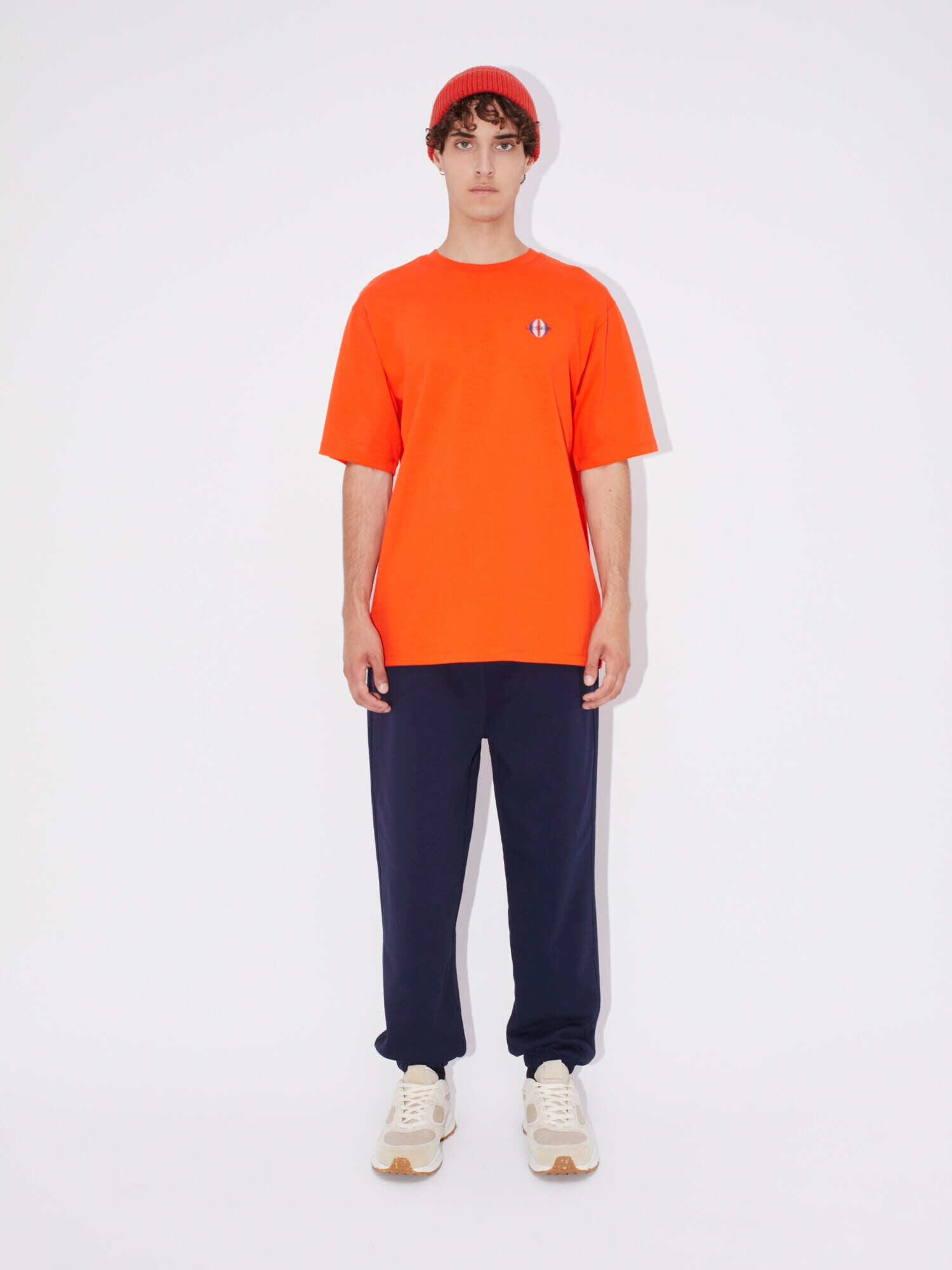 LeGer by Lena Gercke Tricou 'Jim' portocaliu / roșu orange - Pled.ro