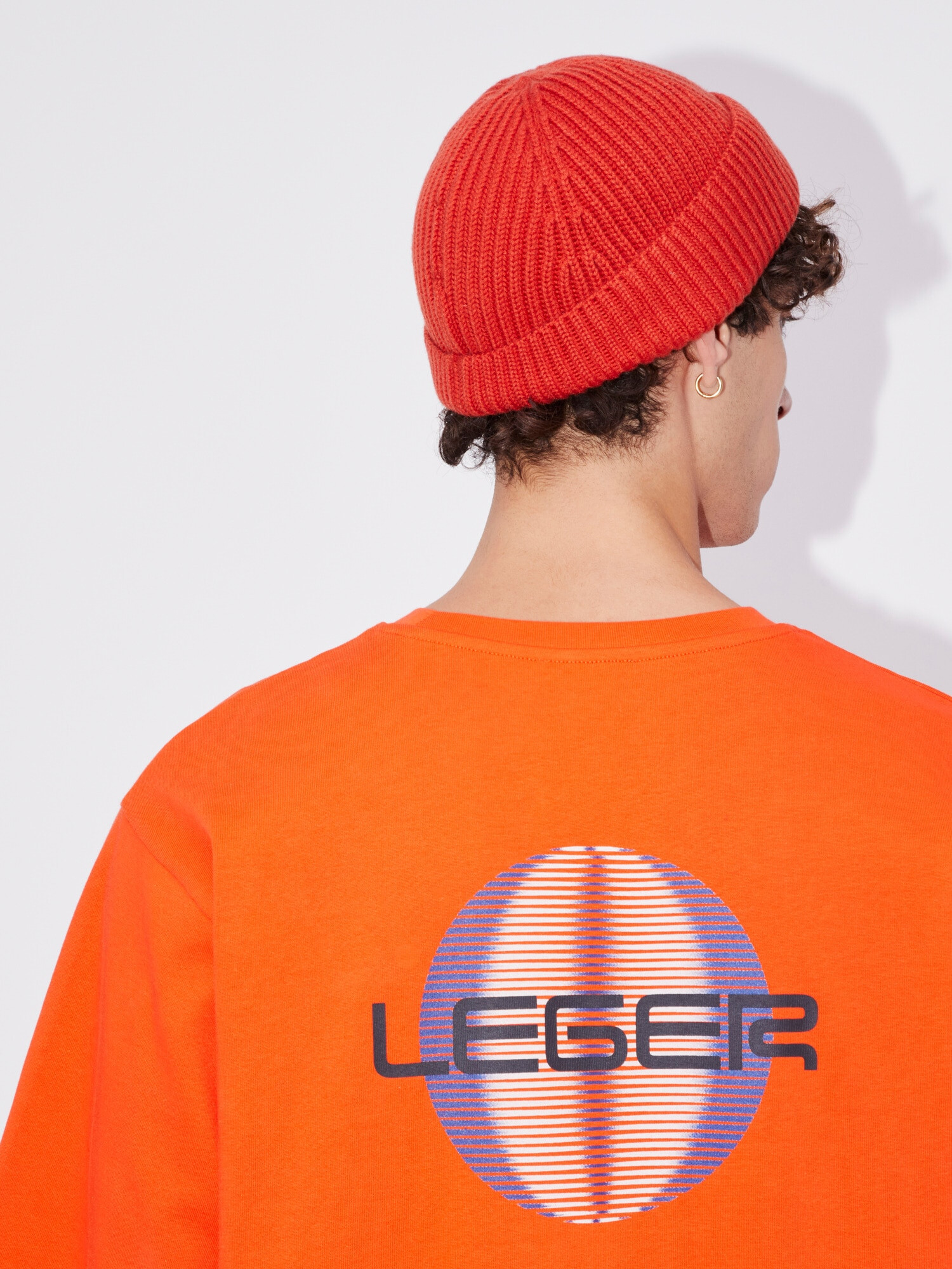 LeGer by Lena Gercke Tricou 'Jim' portocaliu / roșu orange - Pled.ro