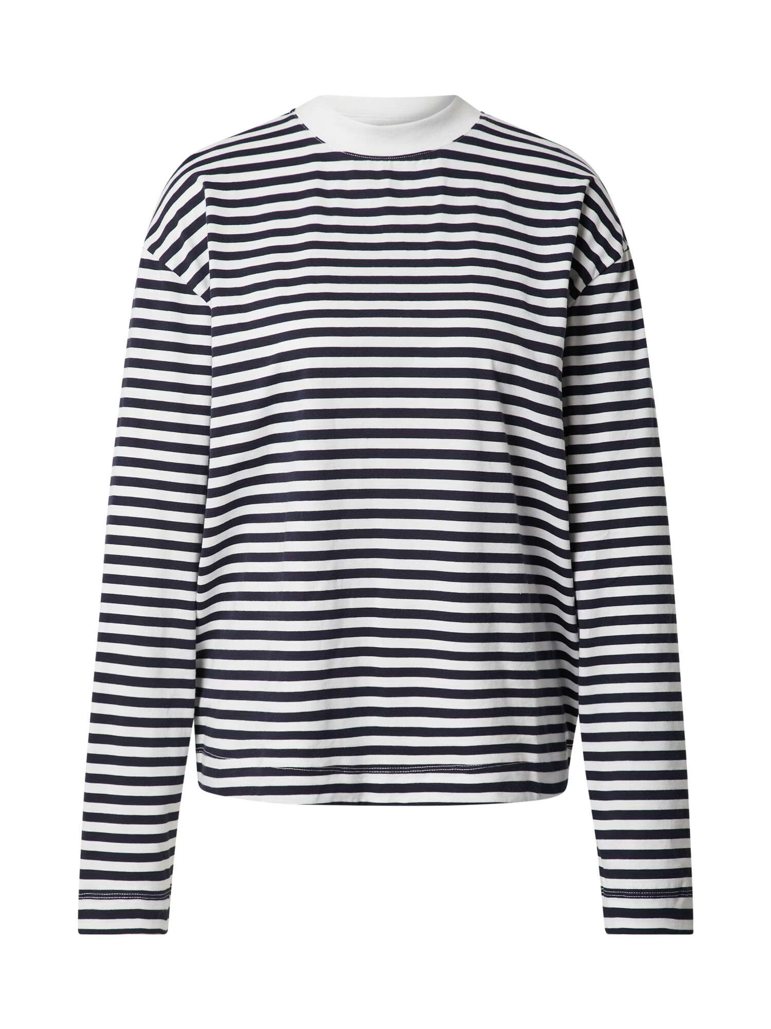 LeGer by Lena Gercke Tricou 'Marla' albastru noapte / alb - Pled.ro