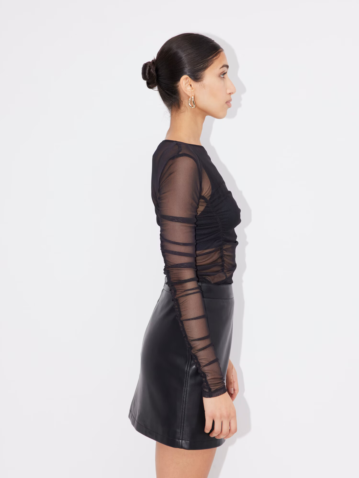 LeGer by Lena Gercke Tricou 'Merle' negru - Pled.ro