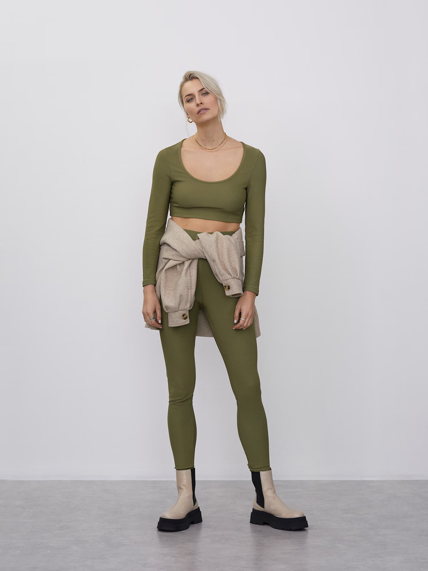 LeGer by Lena Gercke Tricou 'Suzi' verde - Pled.ro