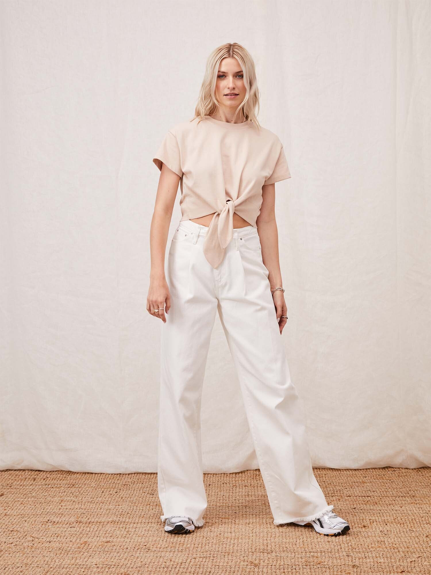 LeGer by Lena Gercke Tricou 'Tessy' bej - Pled.ro