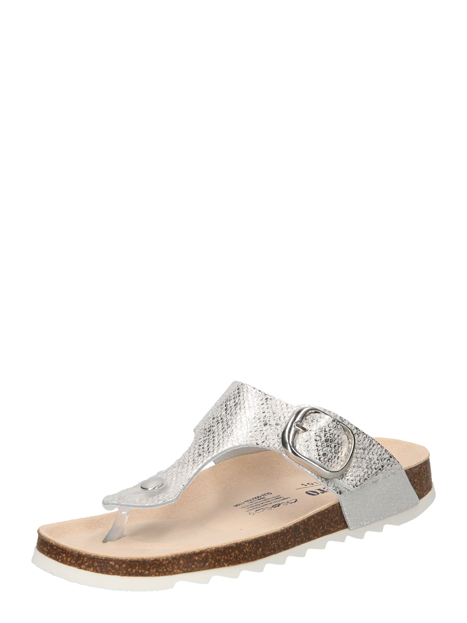 Legero Flip-flops 'Clear' argintiu / alb - Pled.ro