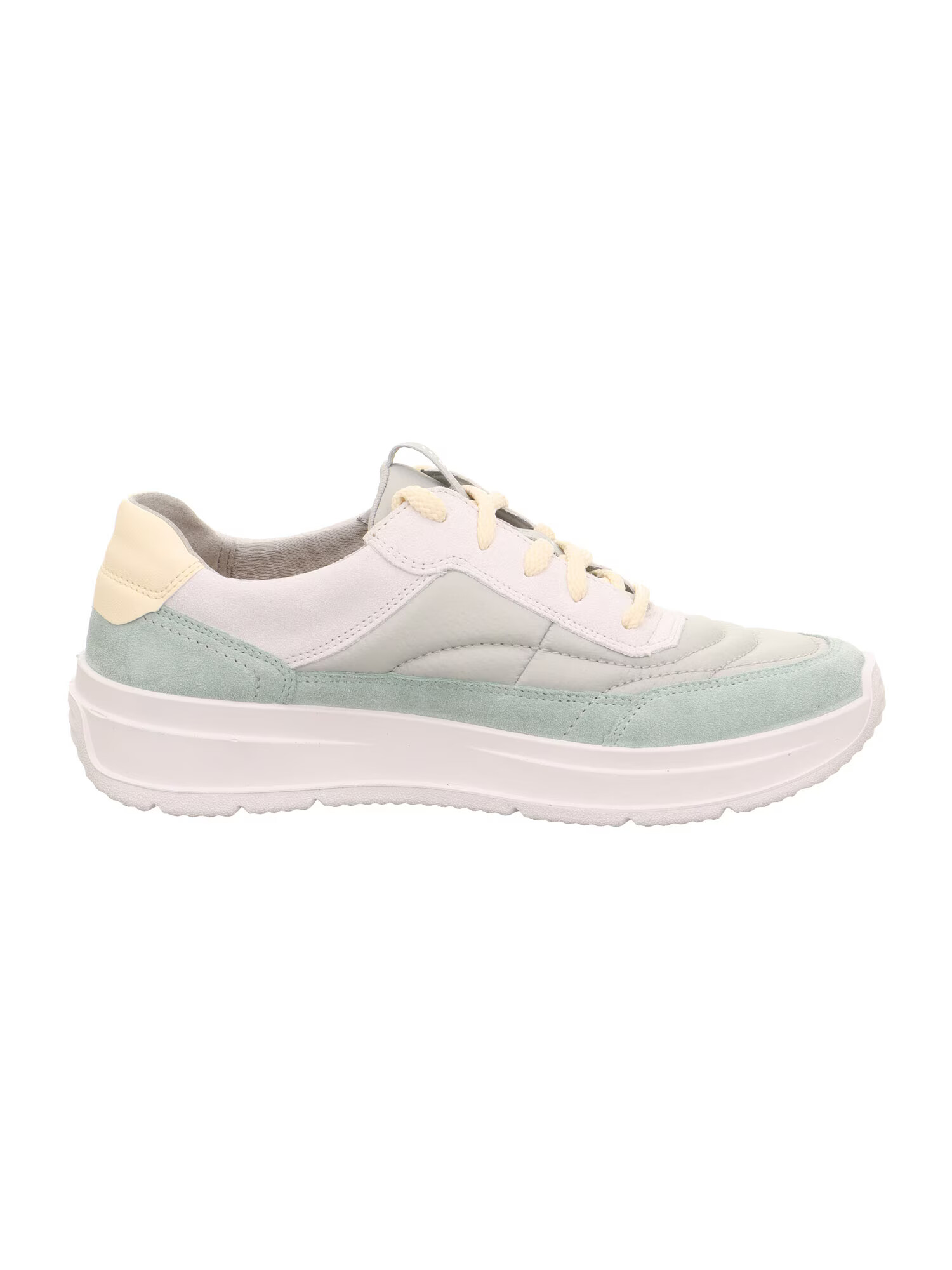 Legero Sneaker low 'SPRINTER' galben deschis / gri piatră / verde mentă / rosé - Pled.ro