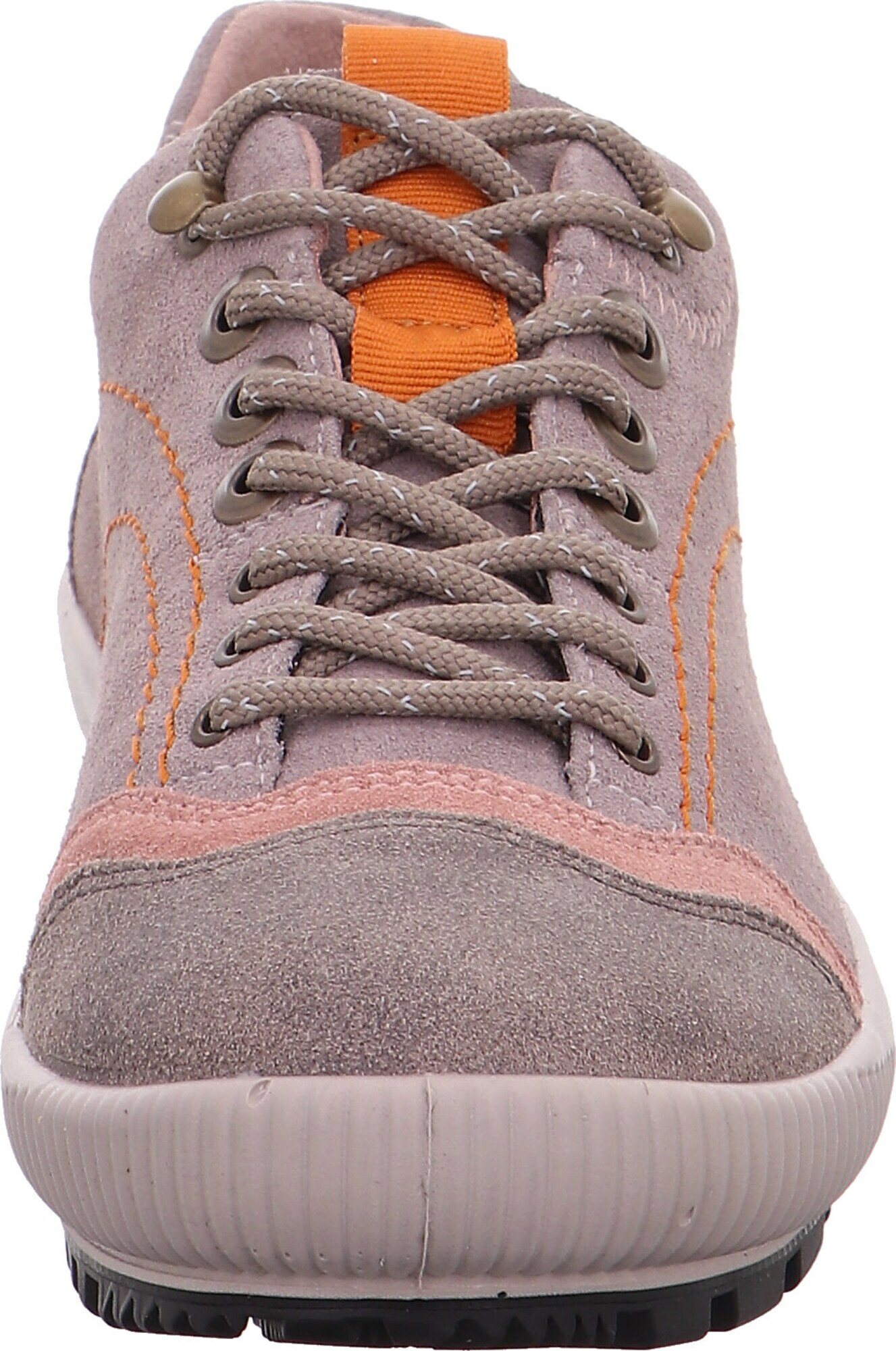 Legero Sneaker low 'Tanaro' gri taupe / grej / portocaliu / rosé - Pled.ro